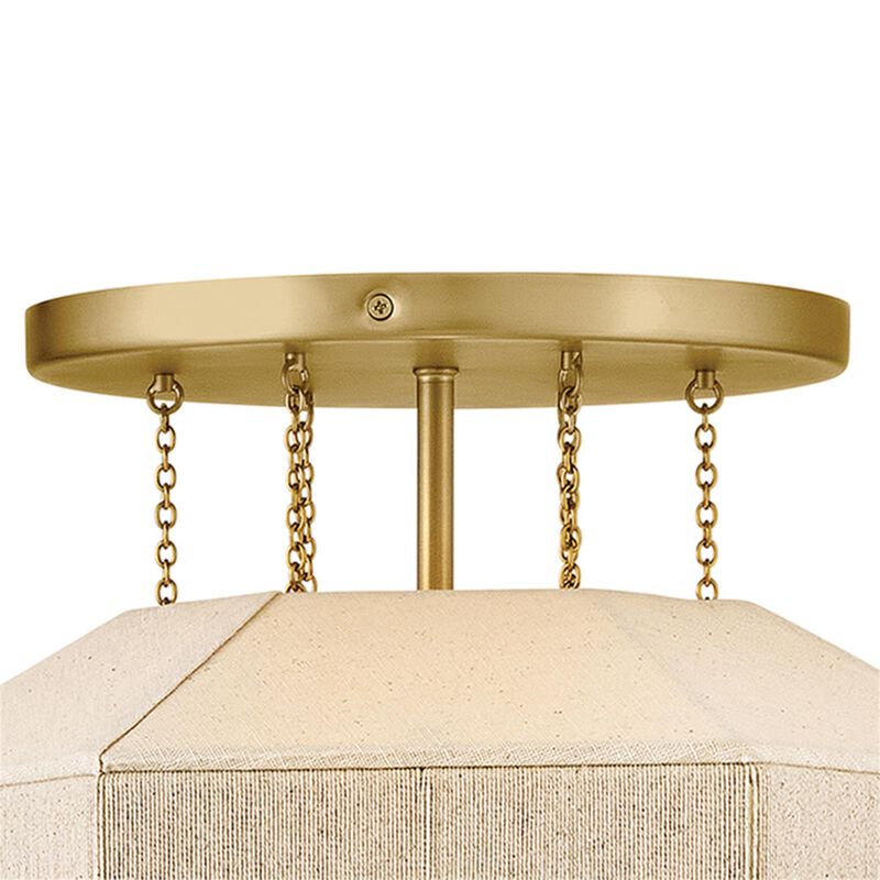 Lyla 15 Inch Semi Flush Mount by Hinkley
