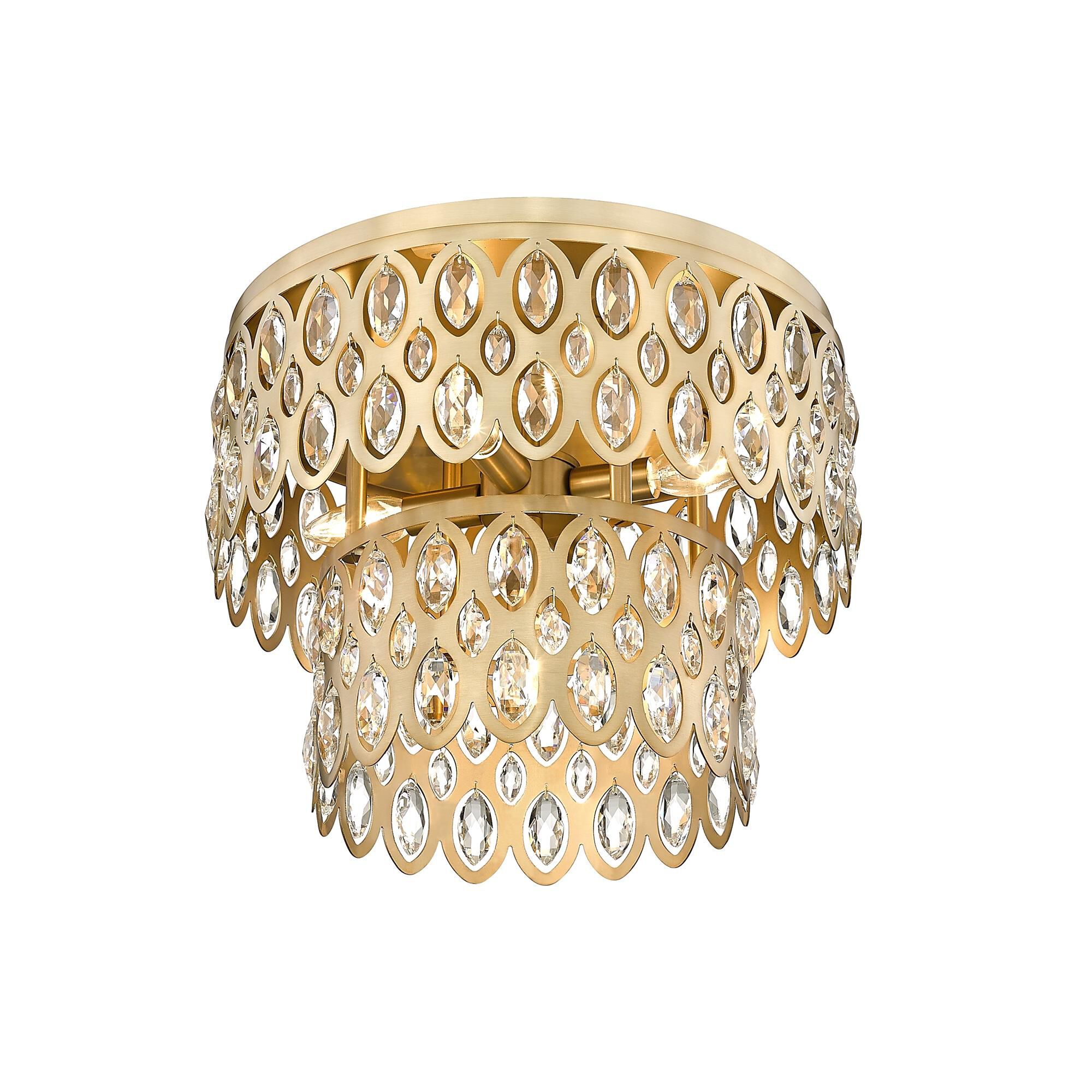 Dealey 15 Inch 5 Light Flush Mount by Z-Lite