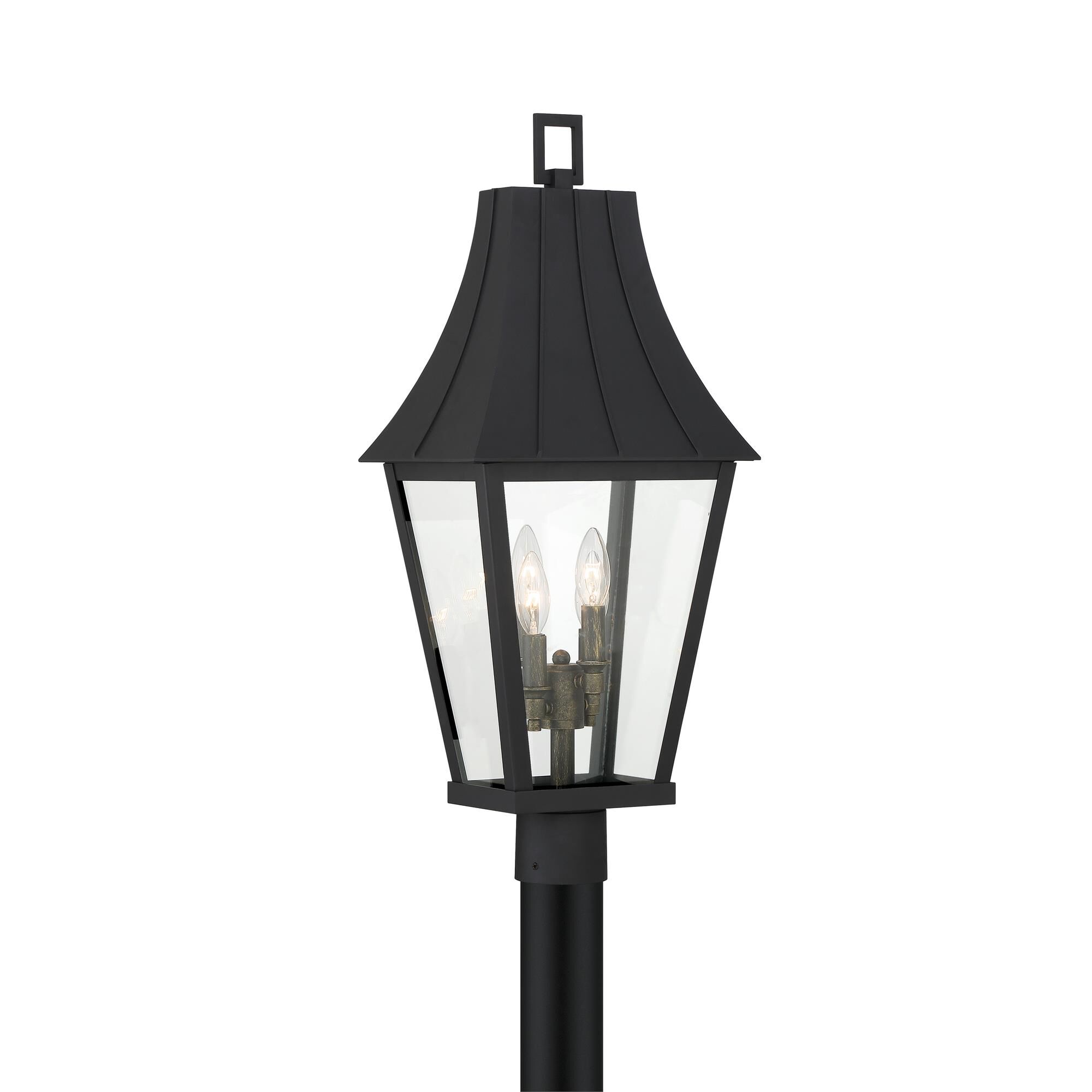 Shown in Sand Coal / Burnt Gold finish and Clear glass