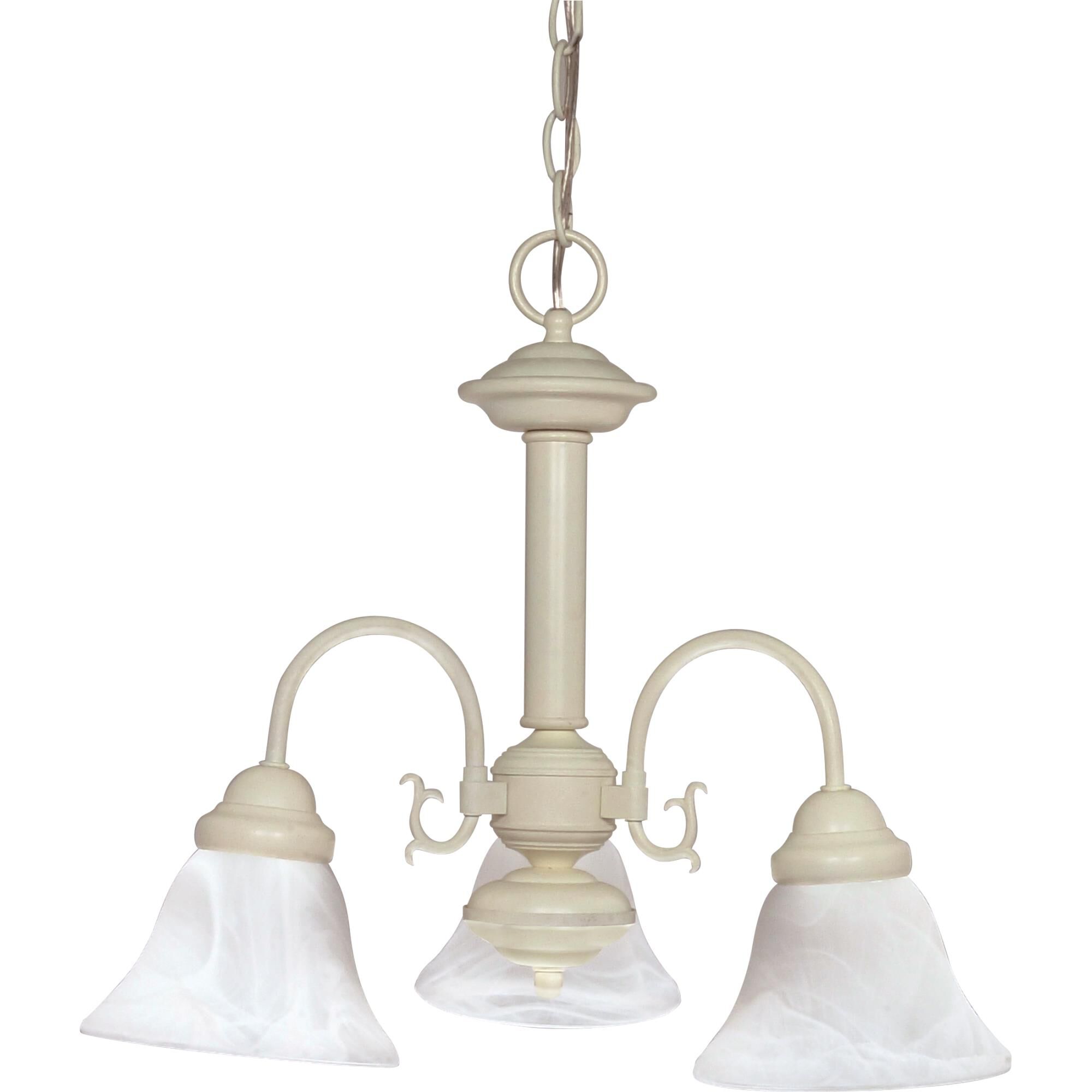 Ballerina 20 Inch 3 Light Mini Chandelier by Nuvo Lighting