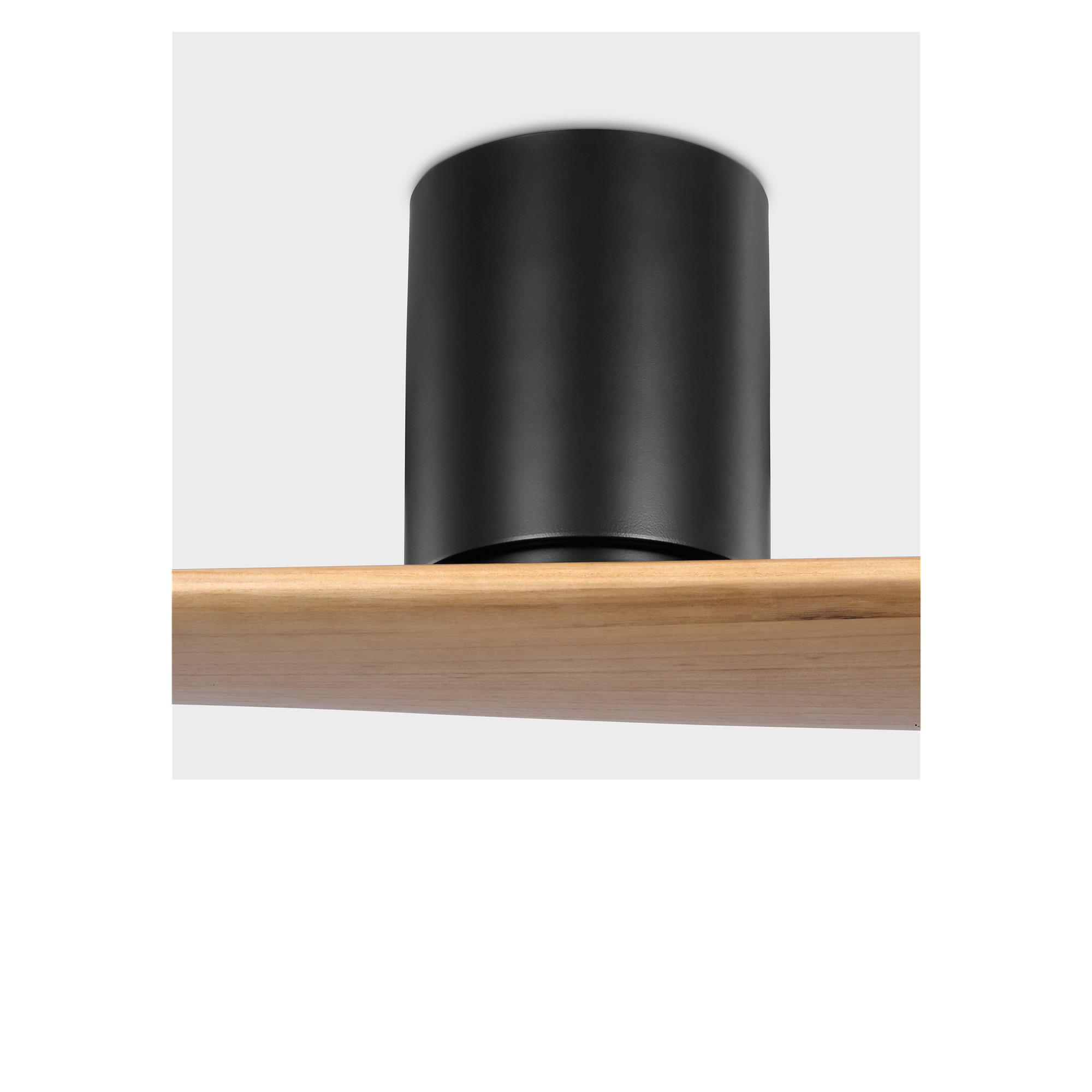 Peter Bristol Plank 60 Inch Flush Mount Fan,