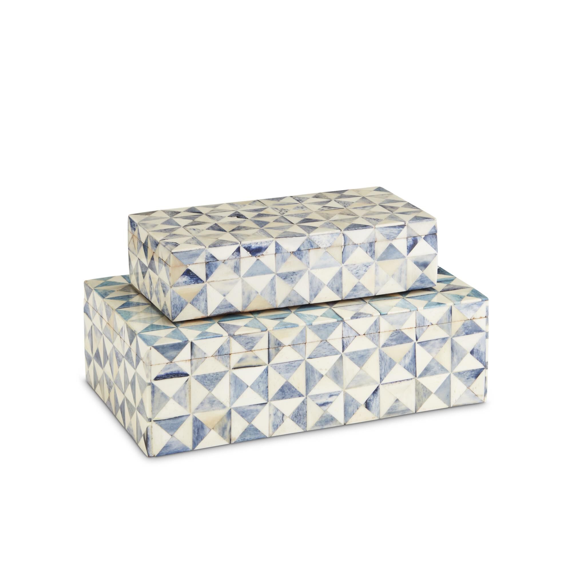 Shown in Blue-White finish