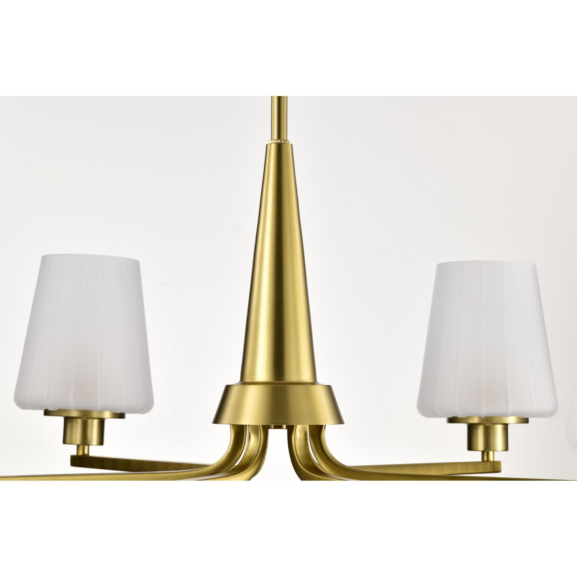 Lune 40 Inch Chandelier by Nuvo Lighting