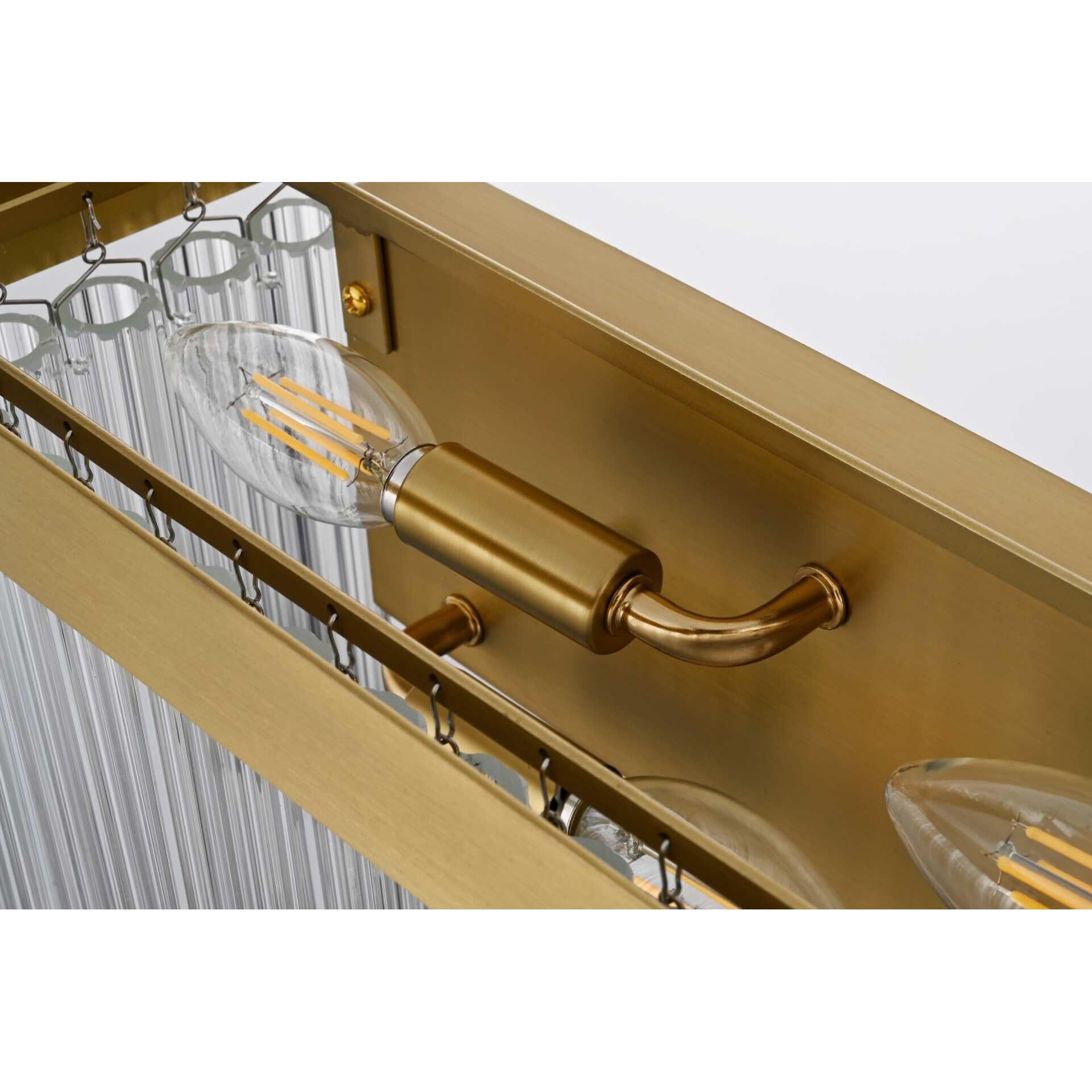 Shown in Satin Gold finish and Rc crystal