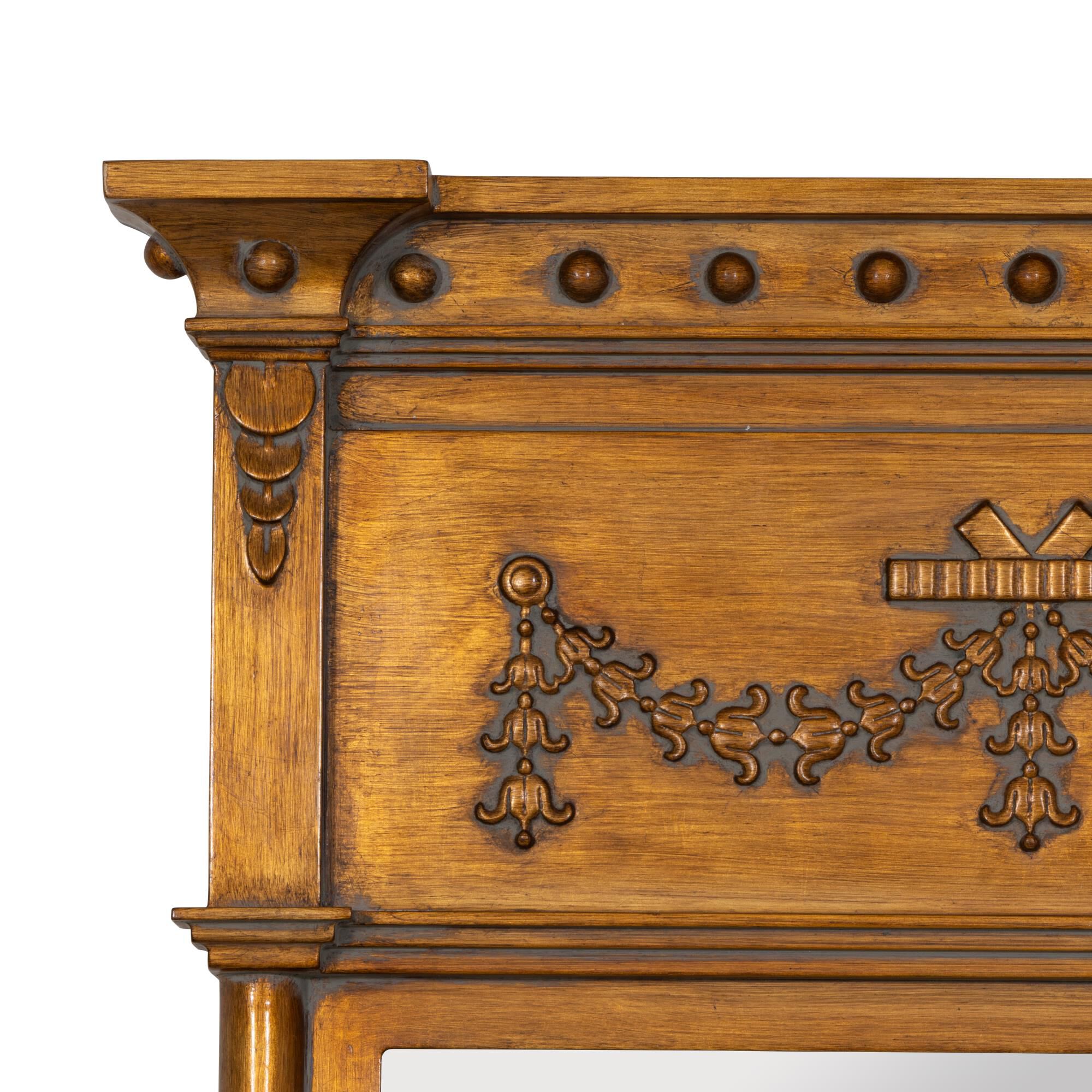 Shown in Antiqued Gold Finish finish