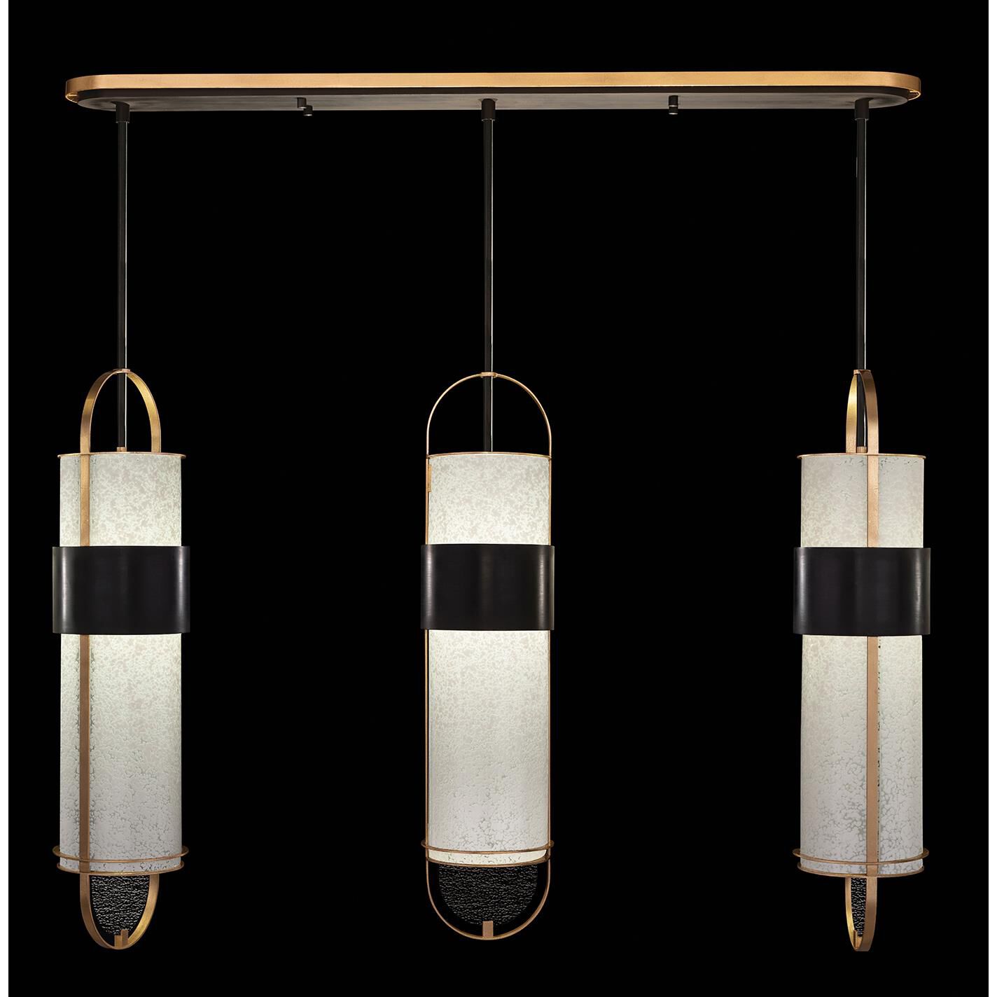 Bond Linear Suspension Light by Fine Art Handcrafted Lighting