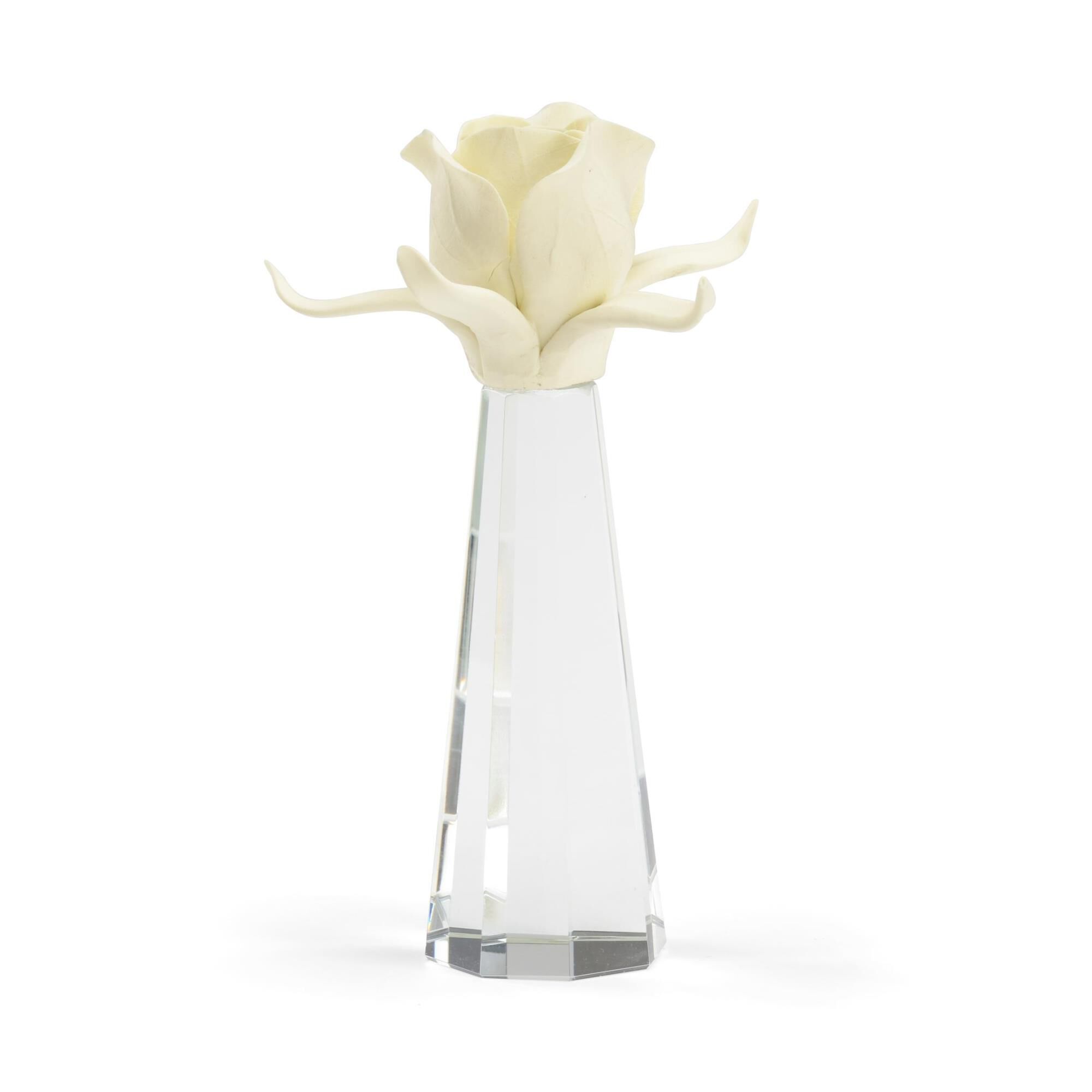 Rose On Stand Figurine by Chelsea House