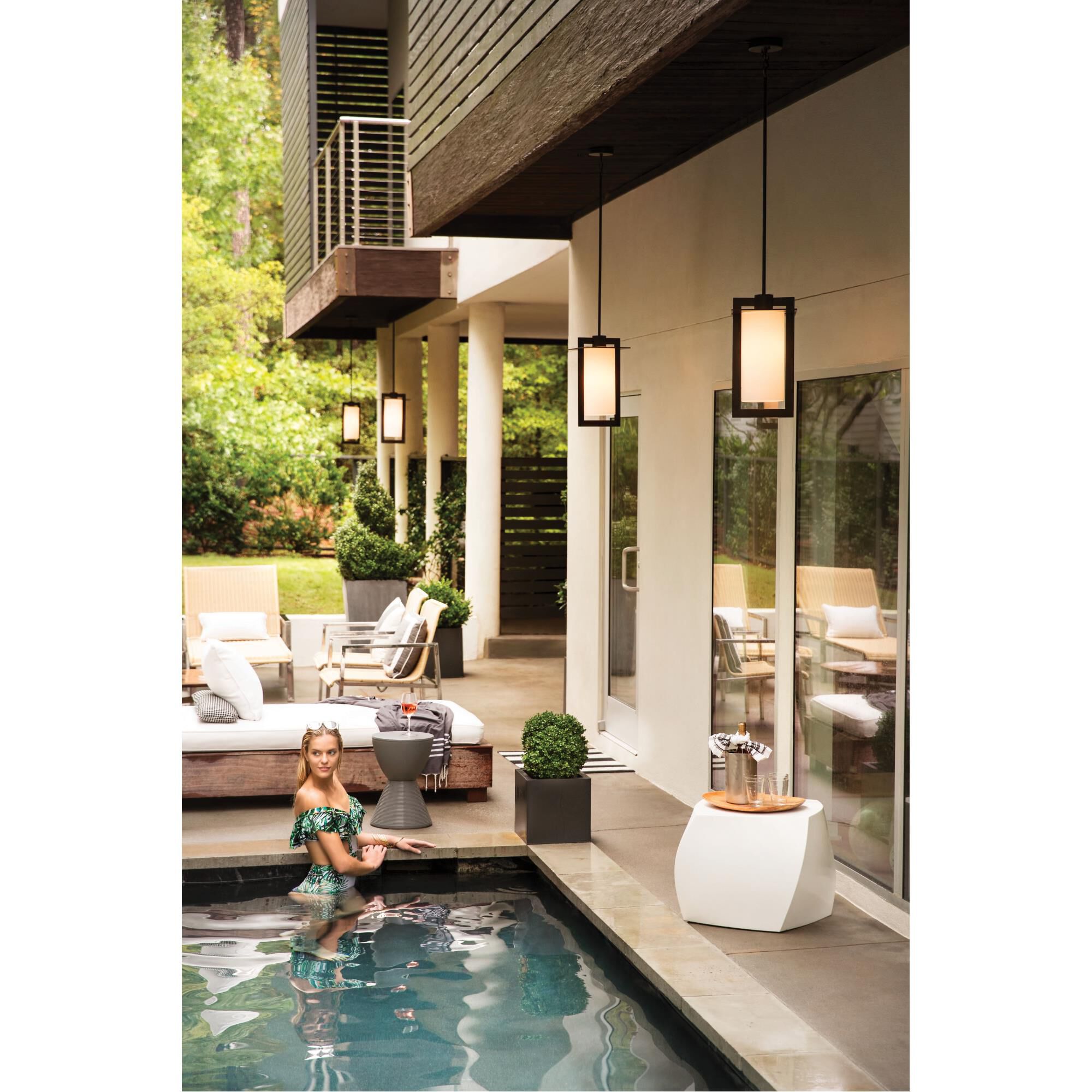 Hinkley Lighting Colfax 18 Inch Tall Outdoor Hanging Lantern