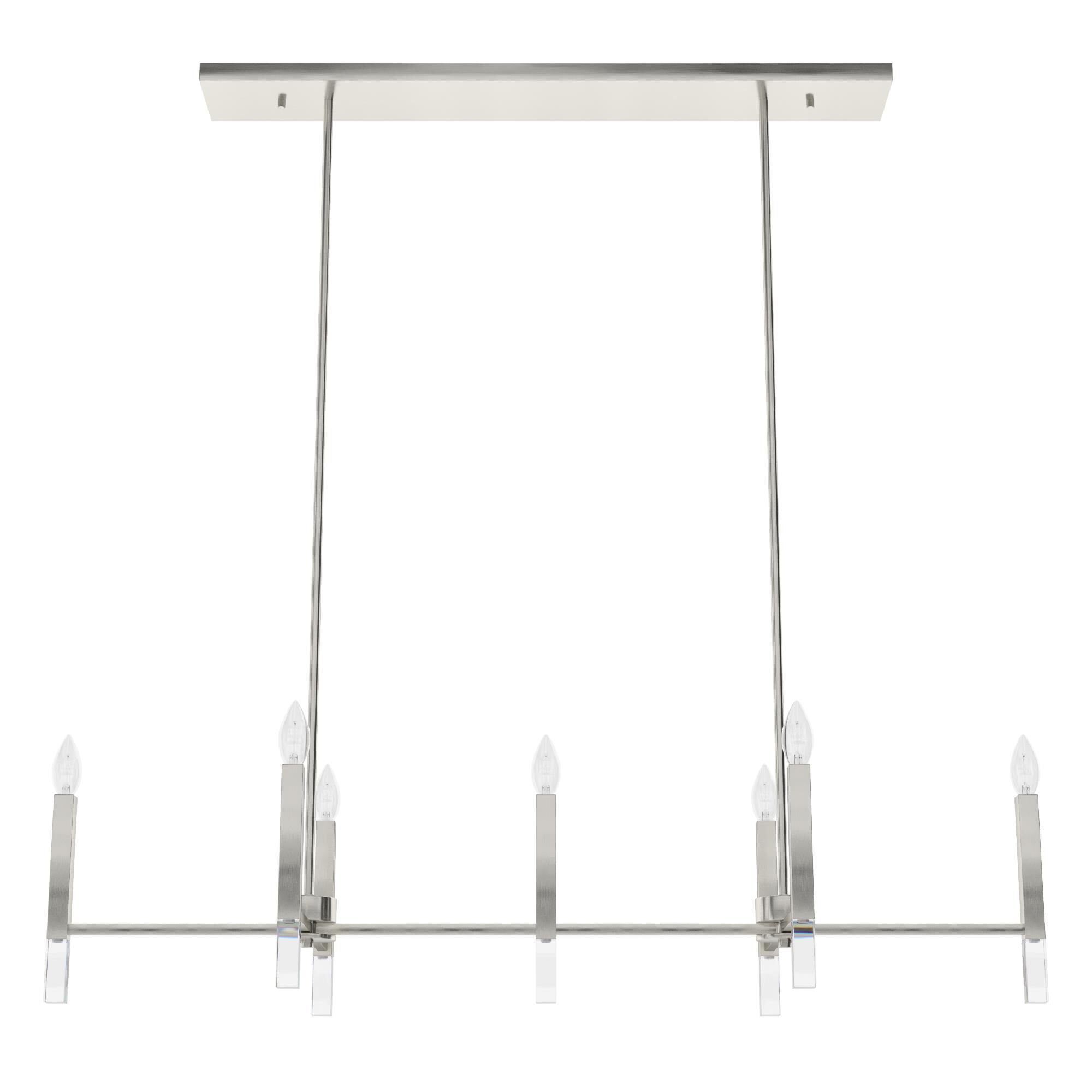 Sunjai 48 Inch 7 Light Linear Suspension Light by Hunter Fan