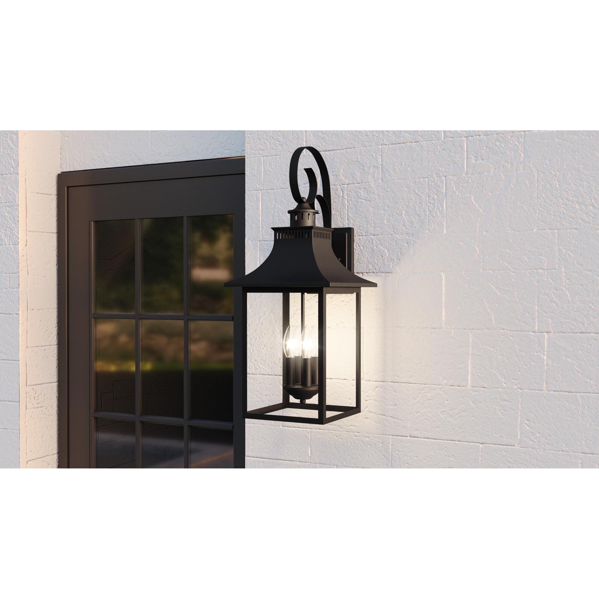 Chancellor 28 Inch Tall 4 Light Outdoor Wall Light by Quoizel
