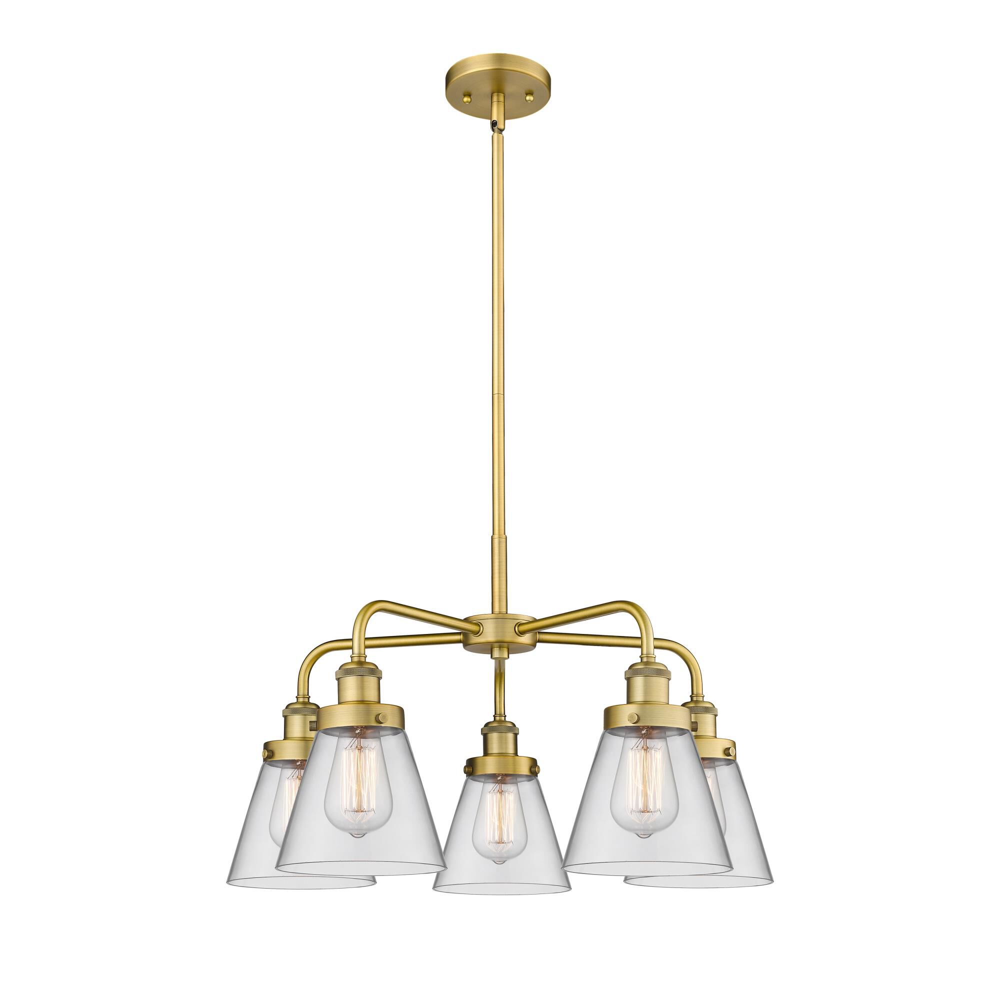 Bruno Marashlian Cone 24 Inch Chandelier by Innovations Lighting