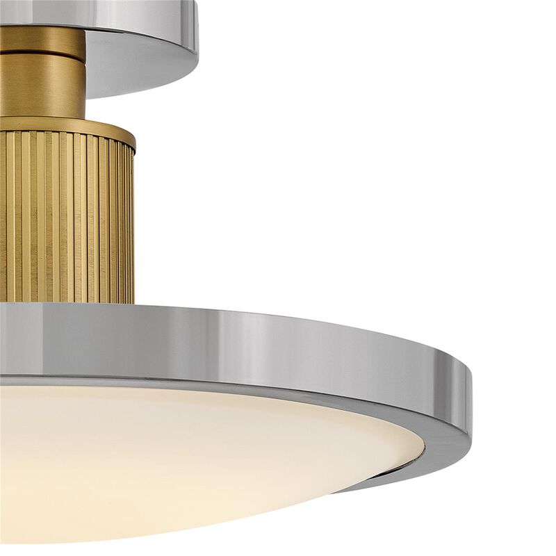 Kieran 14 Inch Semi Flush Mount by Hinkley