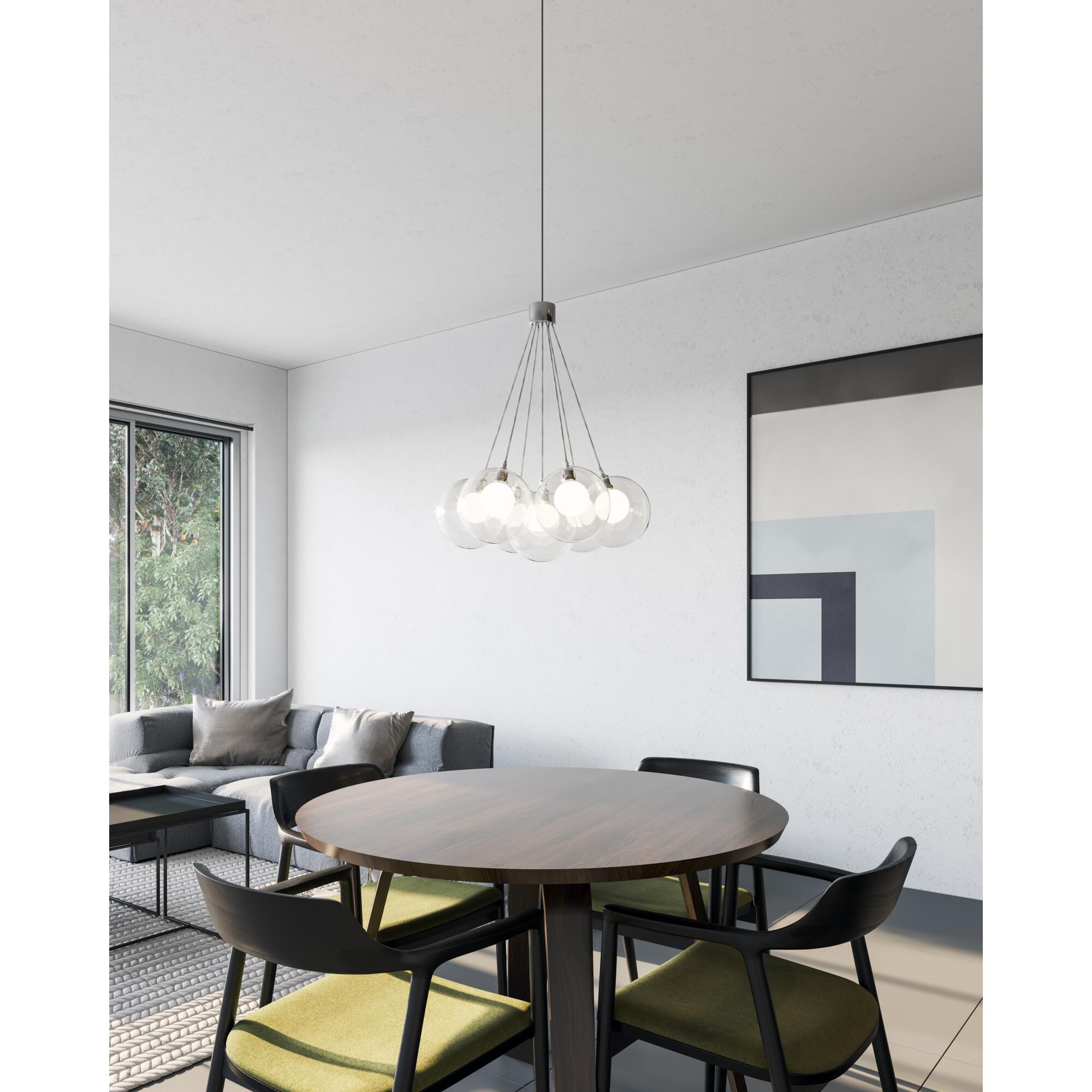 Bolla LED Multi Light Pendant by Kuzco Lighting