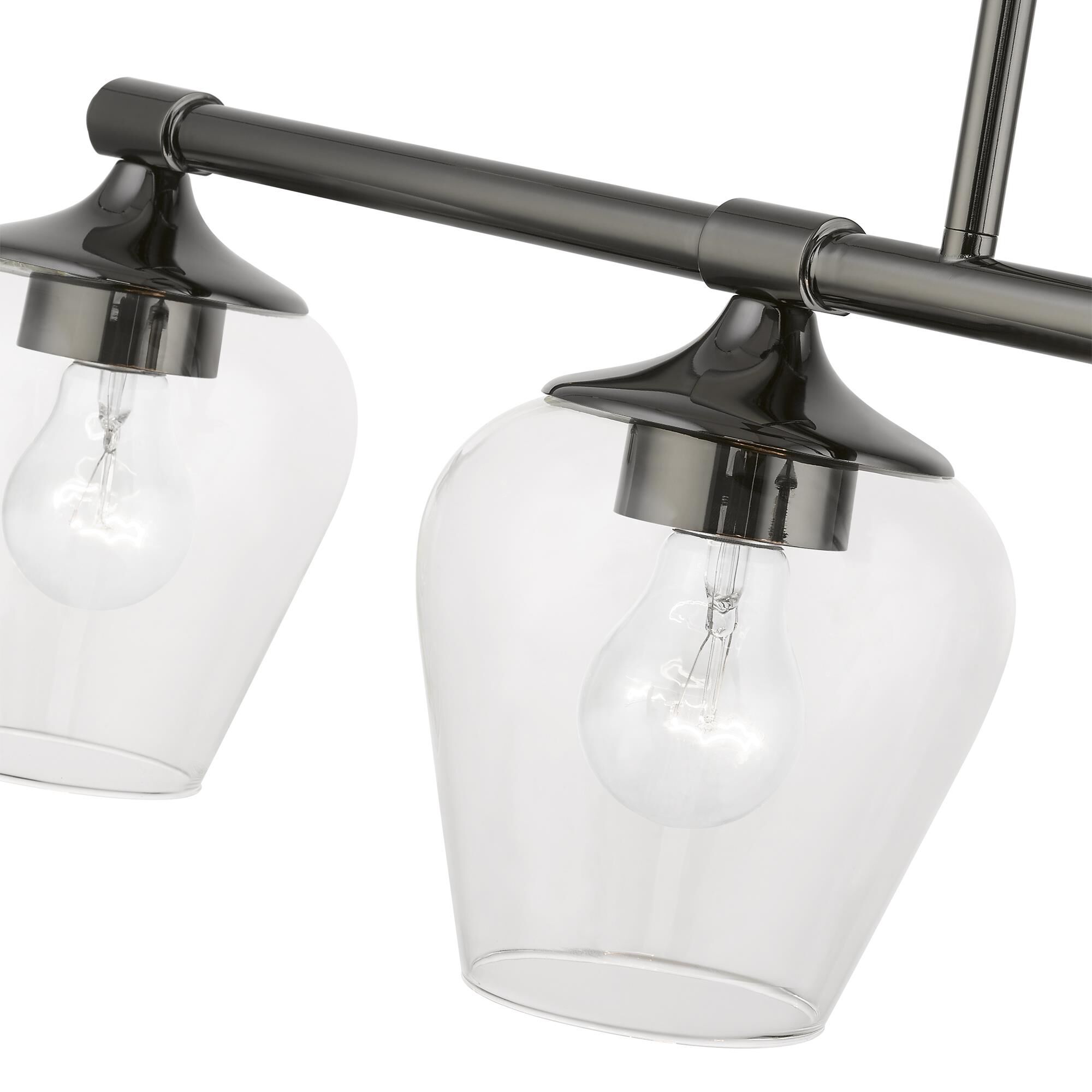 Willow 35 Inch 4 Light Linear Suspension Light by Livex Lighting