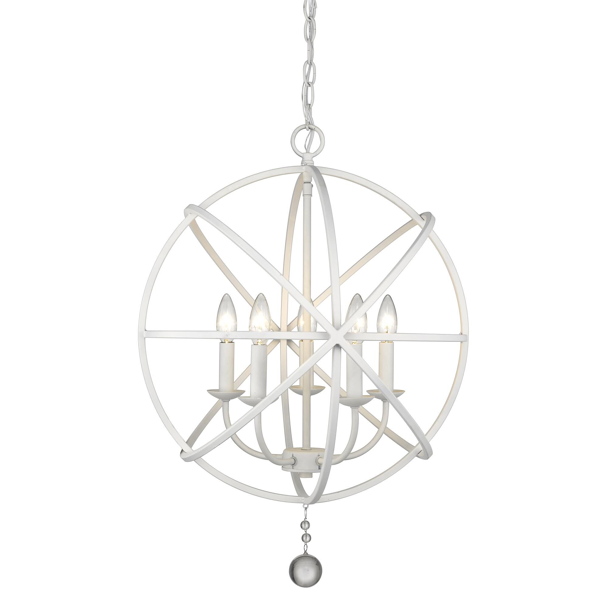 Tull 20 Inch 5 Light Mini Chandelier by Z-Lite