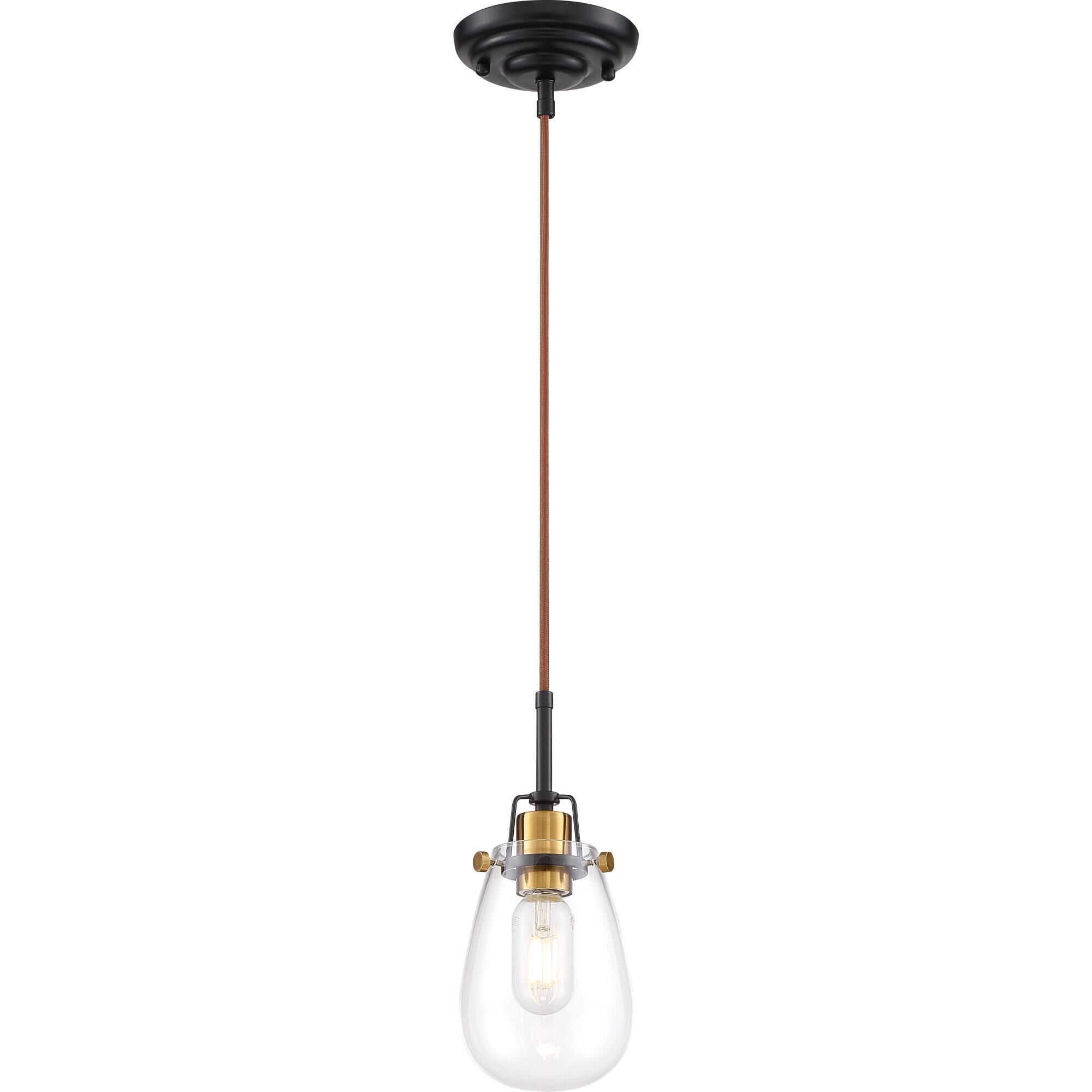 Toleo 4 Inch Mini Pendant by Nuvo Lighting
