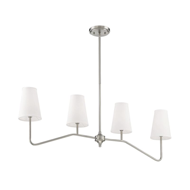 40 Inch 4 Light LED Linear Suspension Light by Meridian Lighting