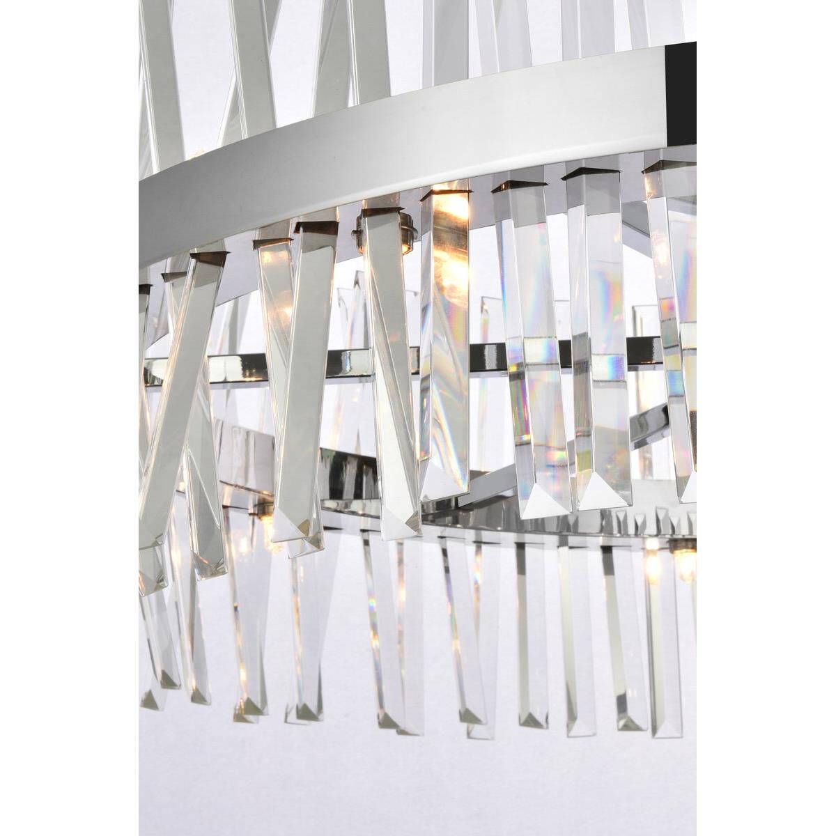 Serephina 36 Inch 16 Light Chandelier by Elegant Lighting