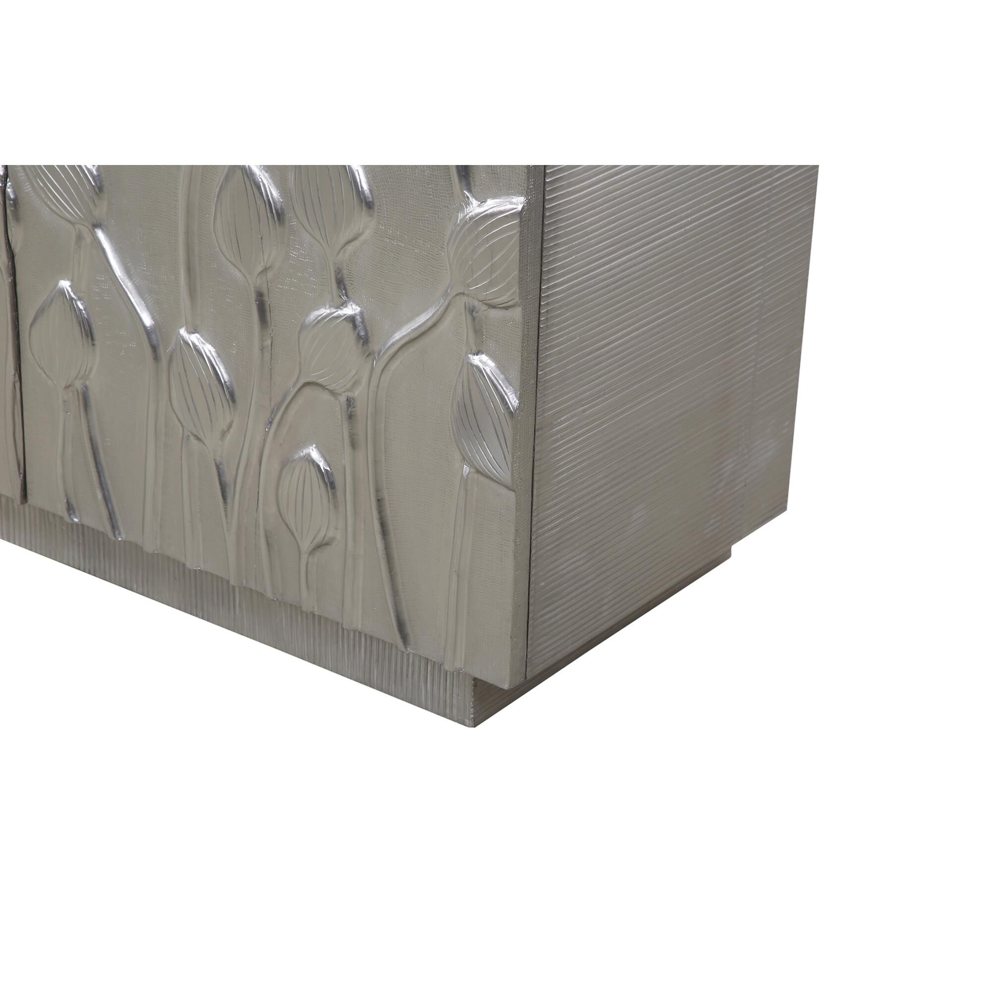 Petal 48 Inch Storage Cabinet by Bassett Mirror Company