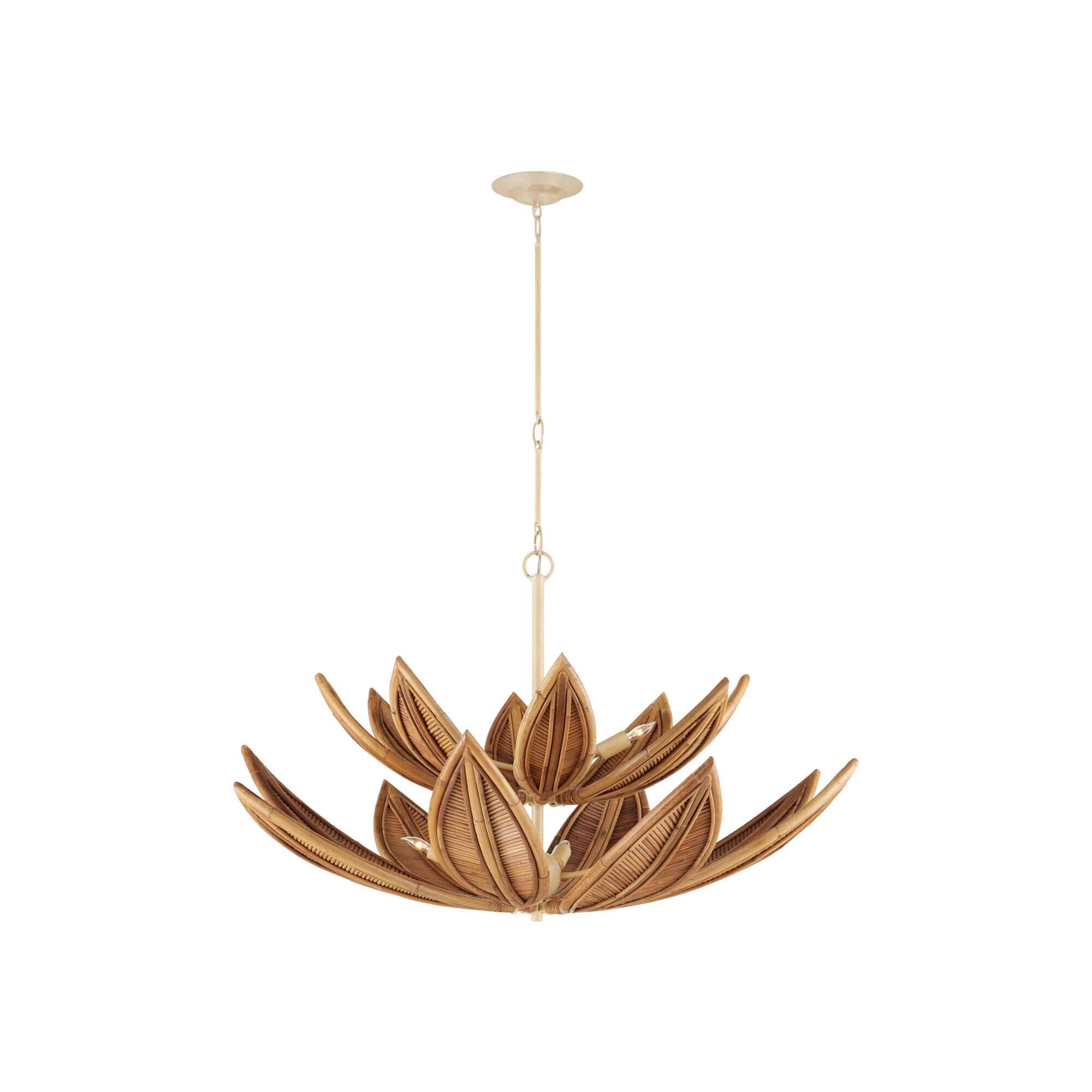 Cubana 40 Inch Chandelier by Currey and Company