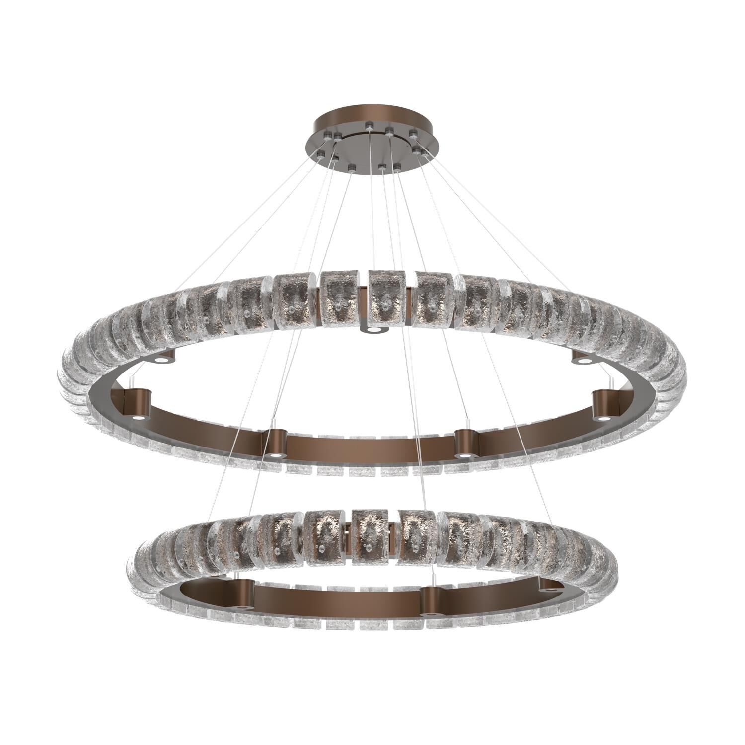 Levi Wilson Tessera 50 Inch Chandelier by Hammerton Studio