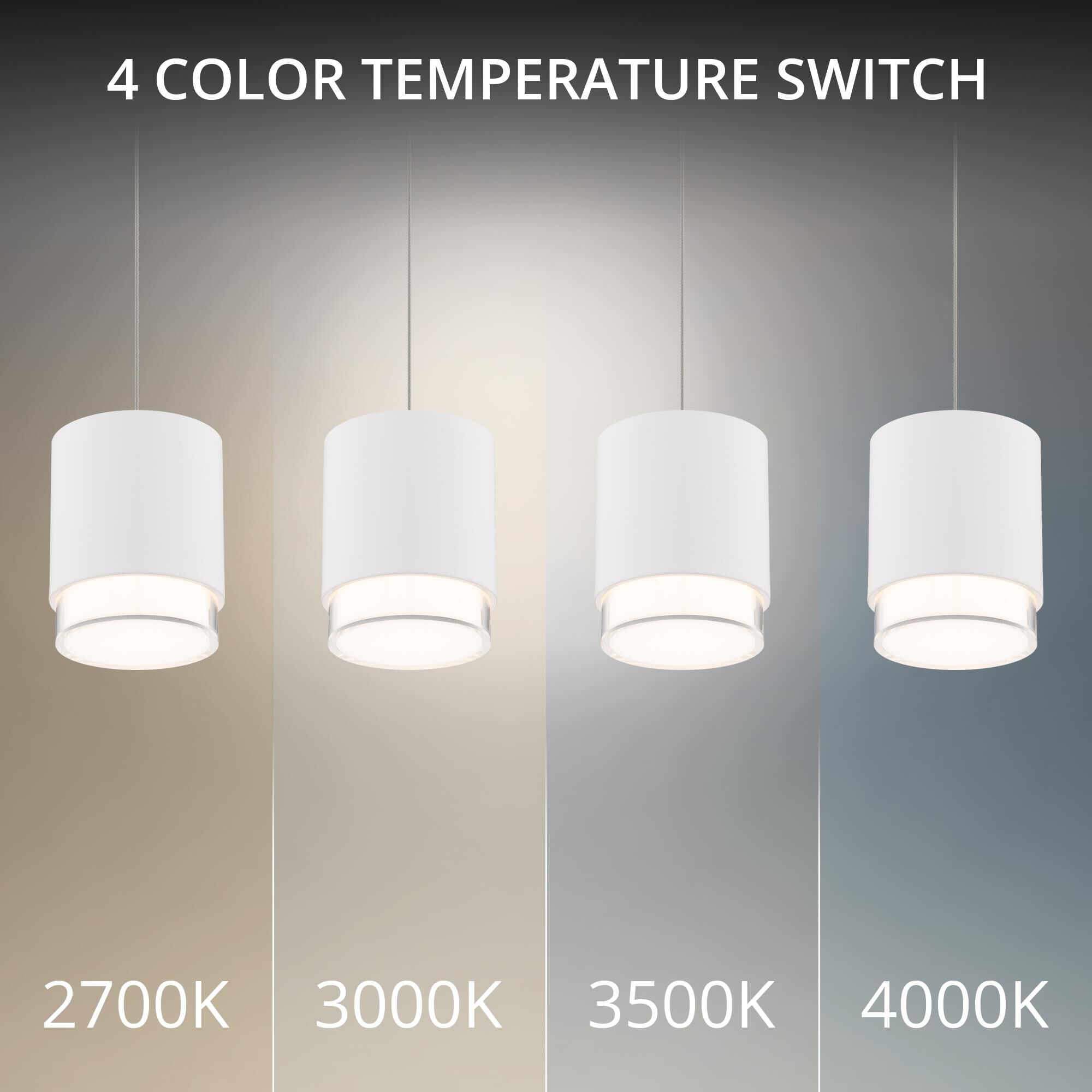 Shown in White finish