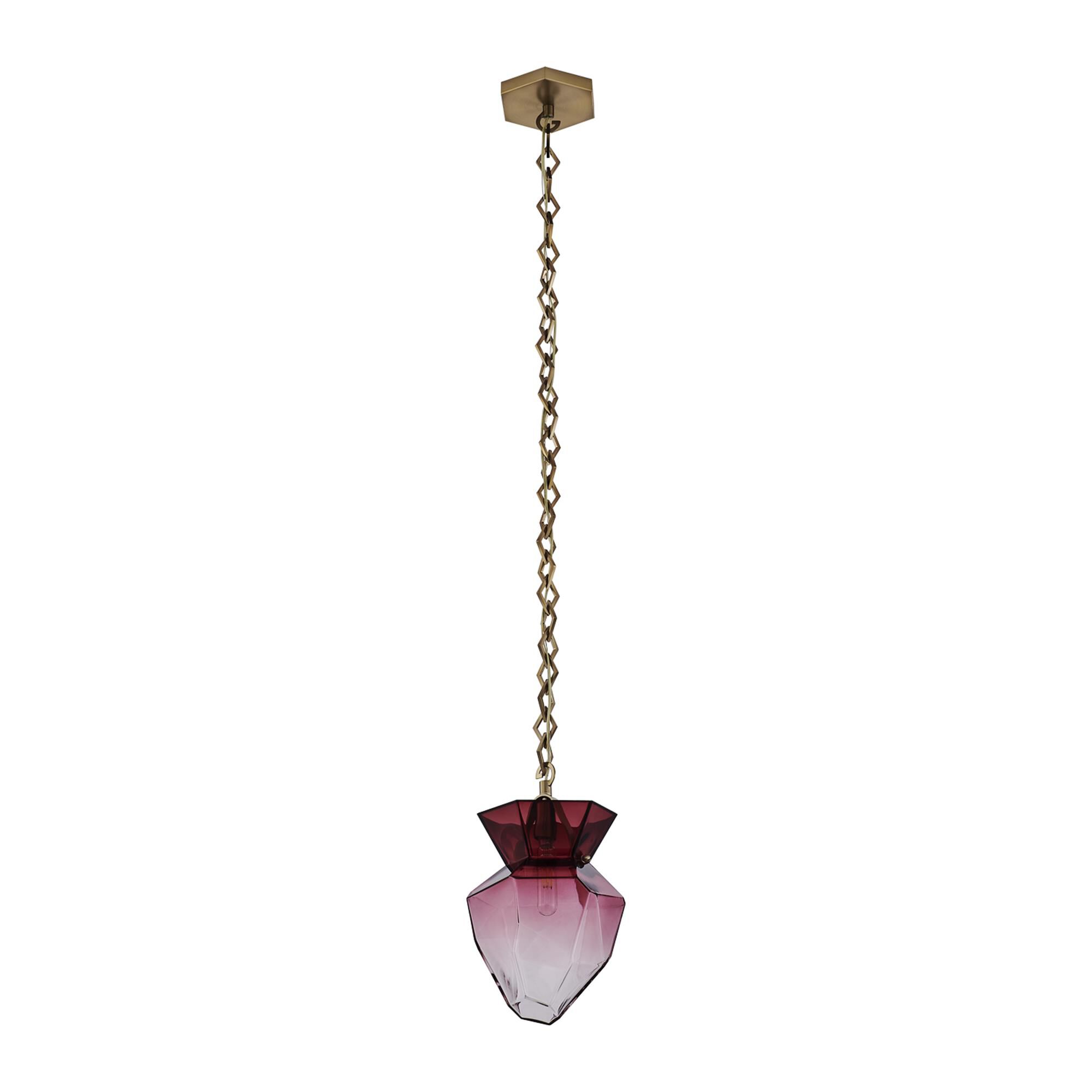 Bolsa 8 Inch Mini Pendant by Kalco Lighting