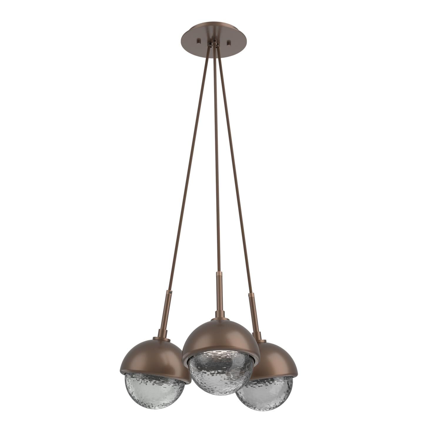 Shown in Burnished Bronze finish and Smoke glass and Metal Shade Matching Finish accent
