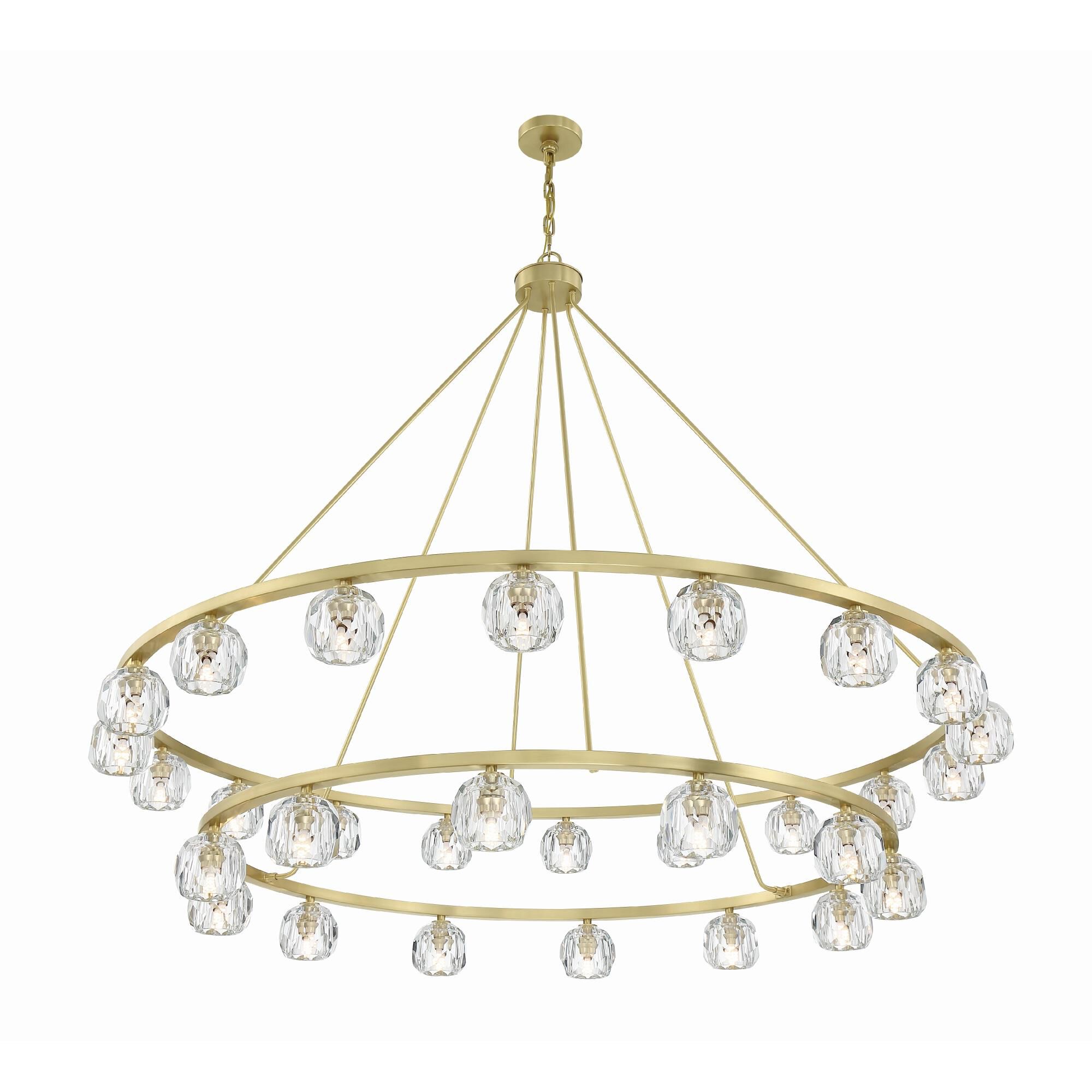 Aragon 59 Inch Chandelier by Crystorama