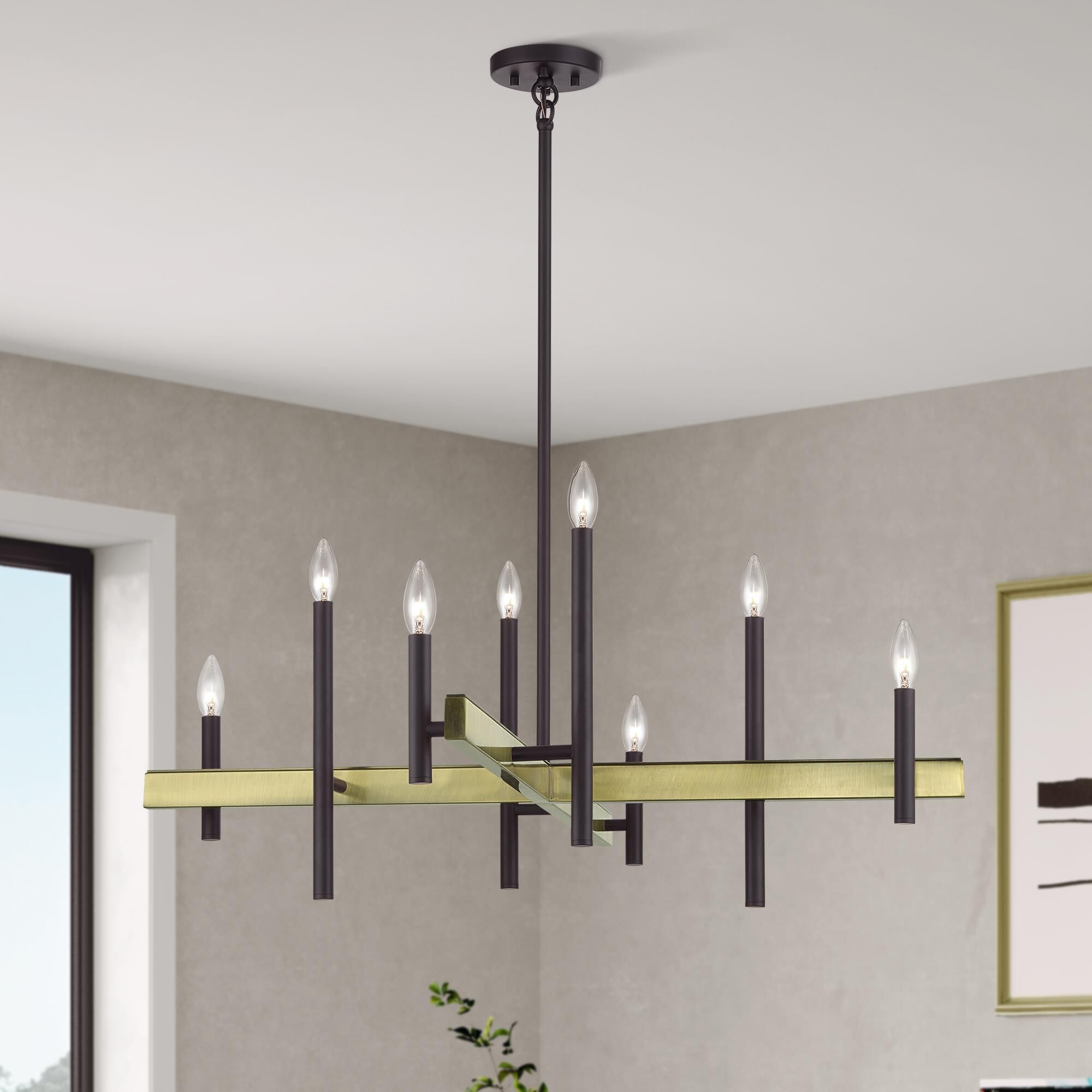 Denmark 36 Inch Chandelier by Livex Lighting
