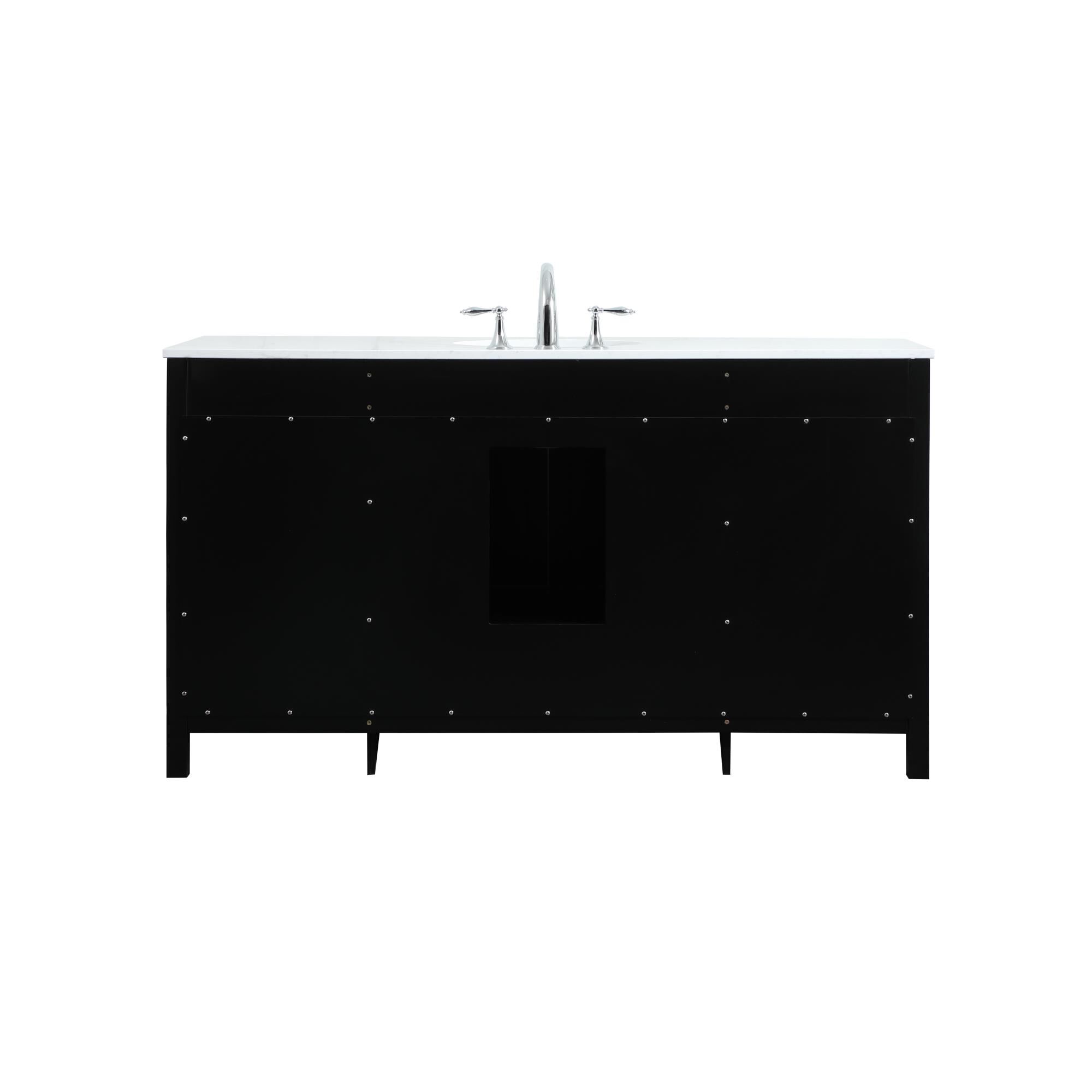 Shown in Black finish