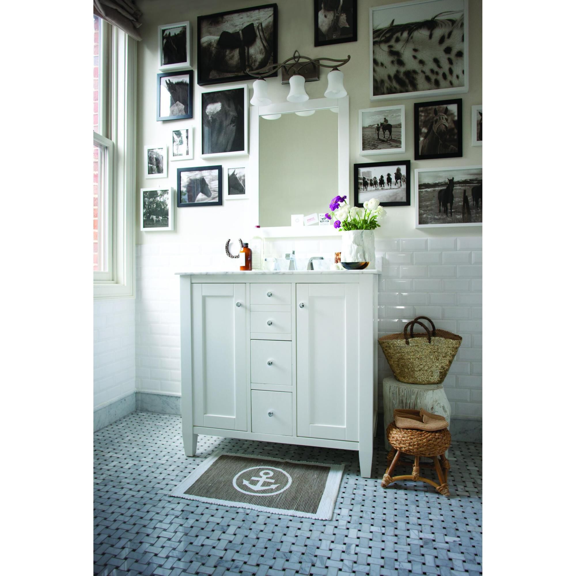 Shown in Antique Nickel finish and Etched Opal glass