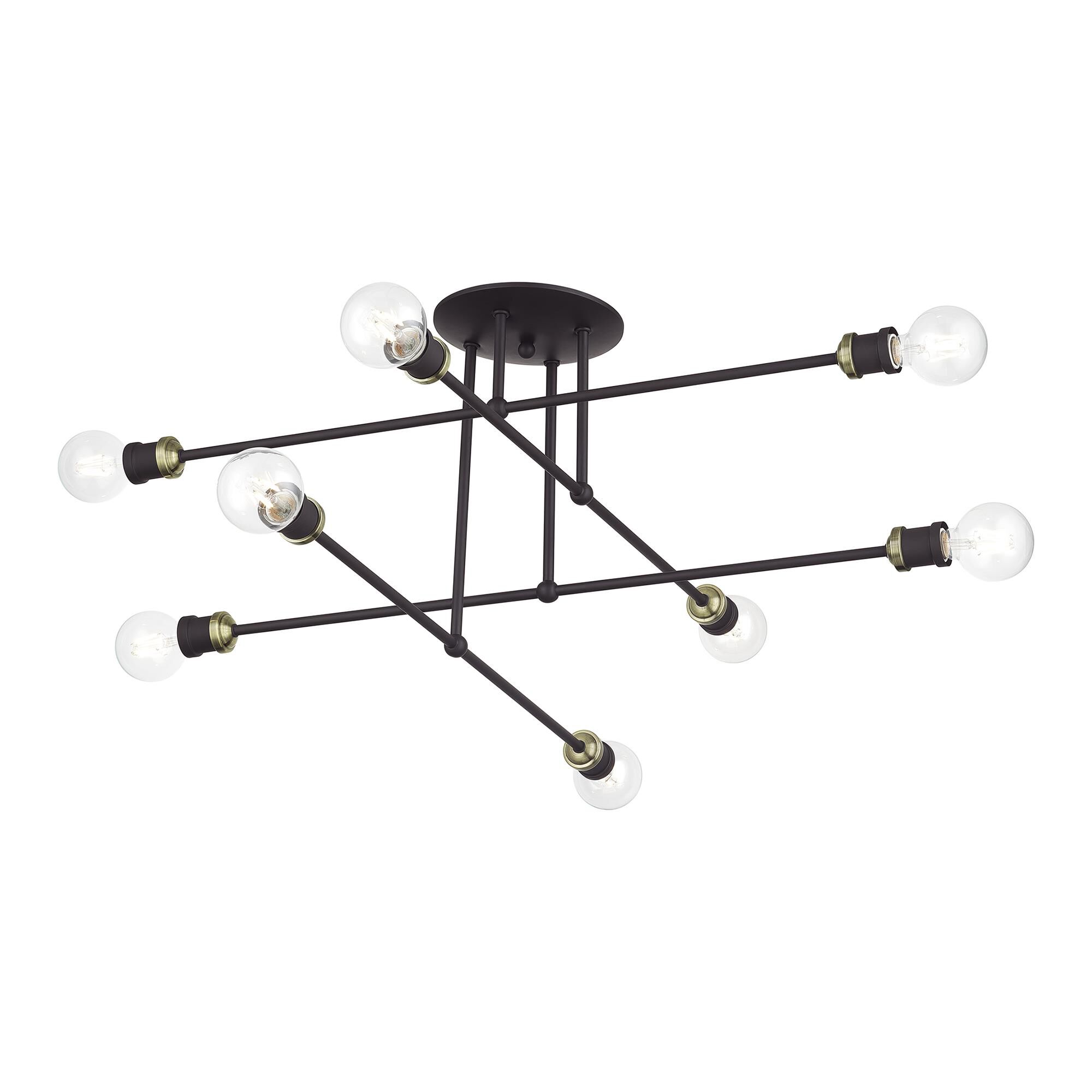 Shown in Bronze with Antique Brass Accents finish