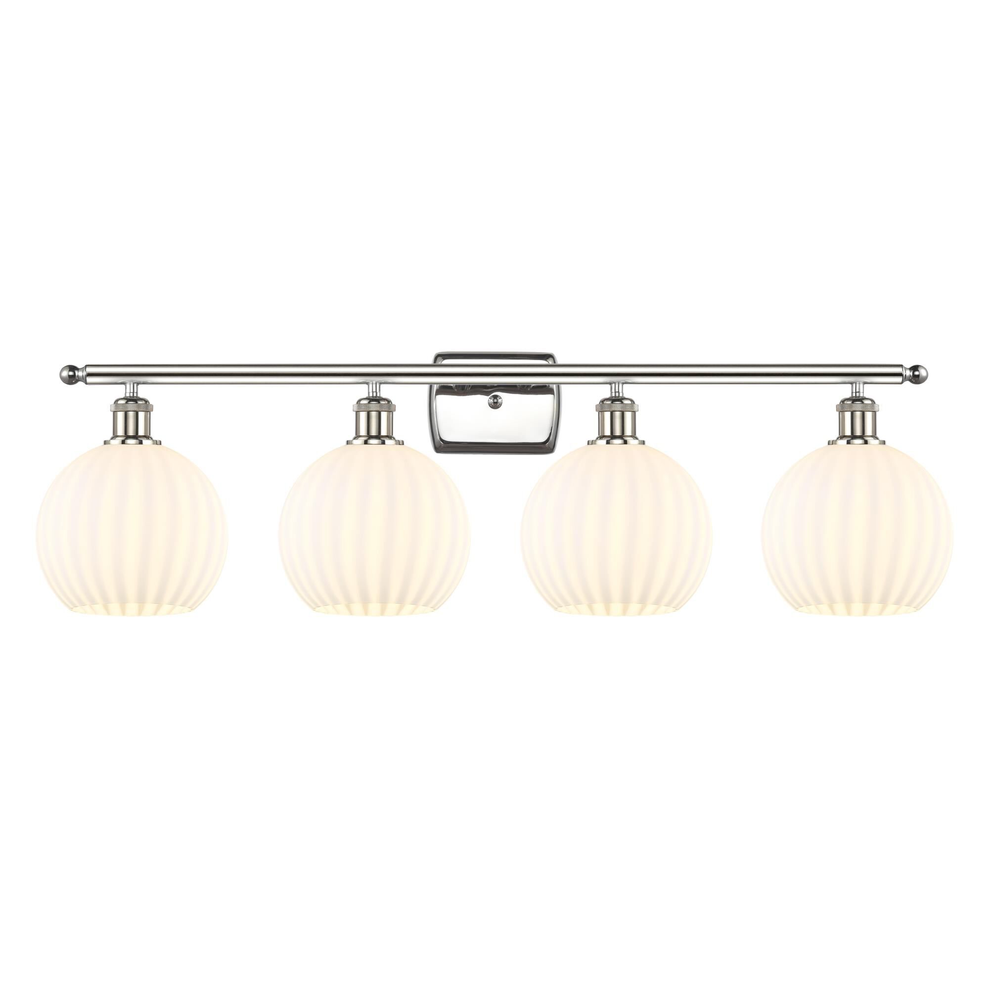 Bruno Marashlian White Venetian 38 Inch Bath Vanity Light by Innovations Lighting