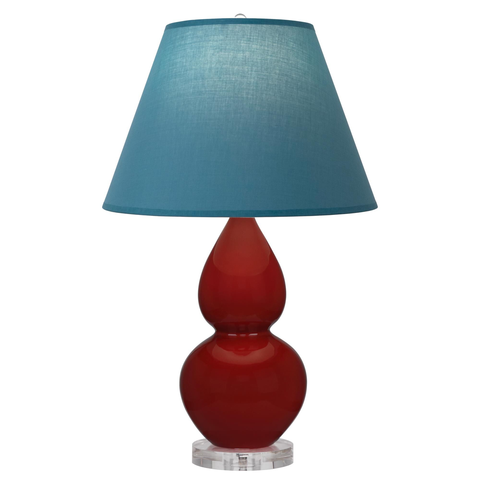 Small Double Gourd 23 Inch Table Lamp by Robert Abbey