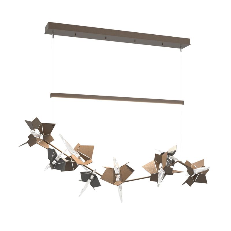 Belladonna Medium Linear Chandelier by Hubbardton Forge
