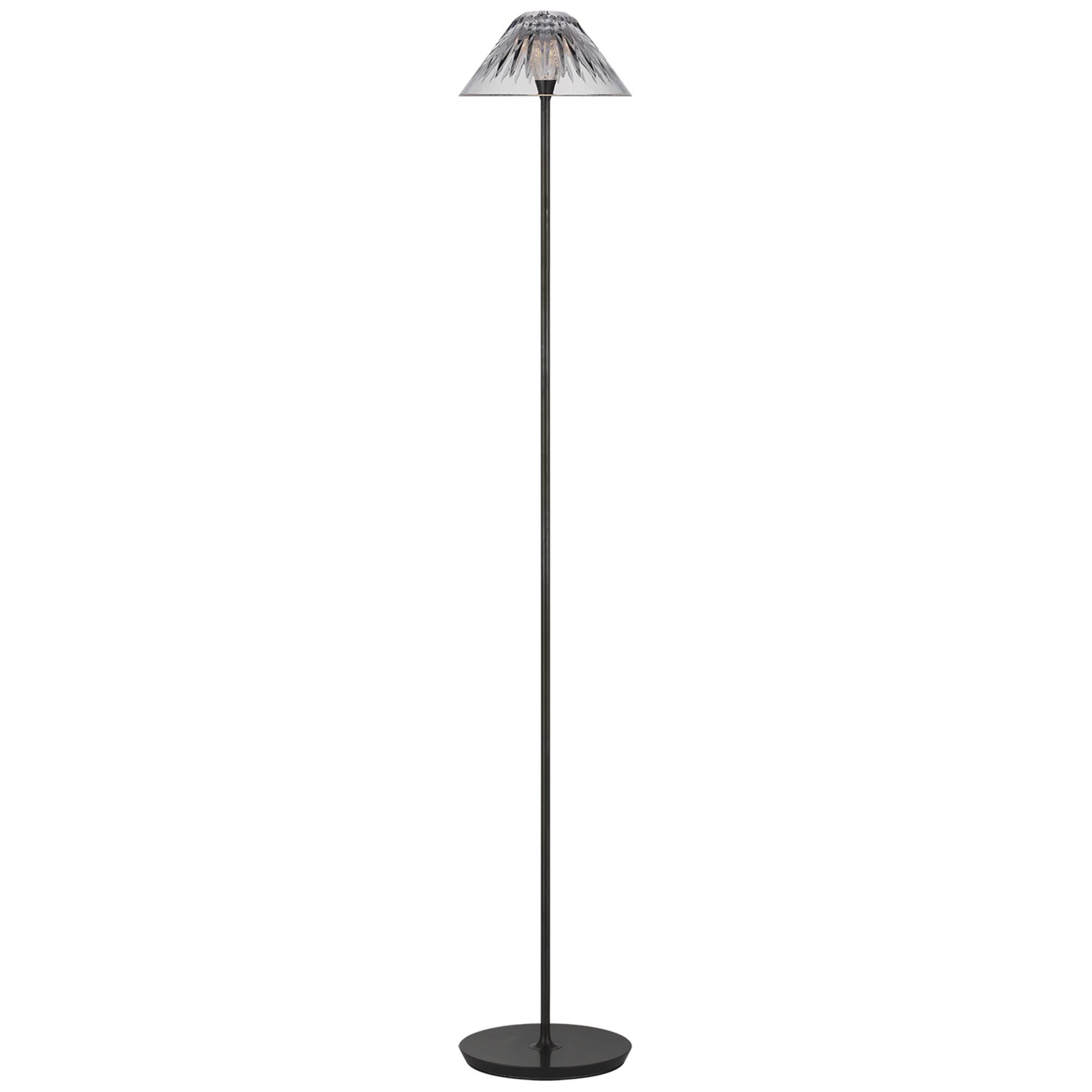 Shown in Bronze finish and Clear crystal