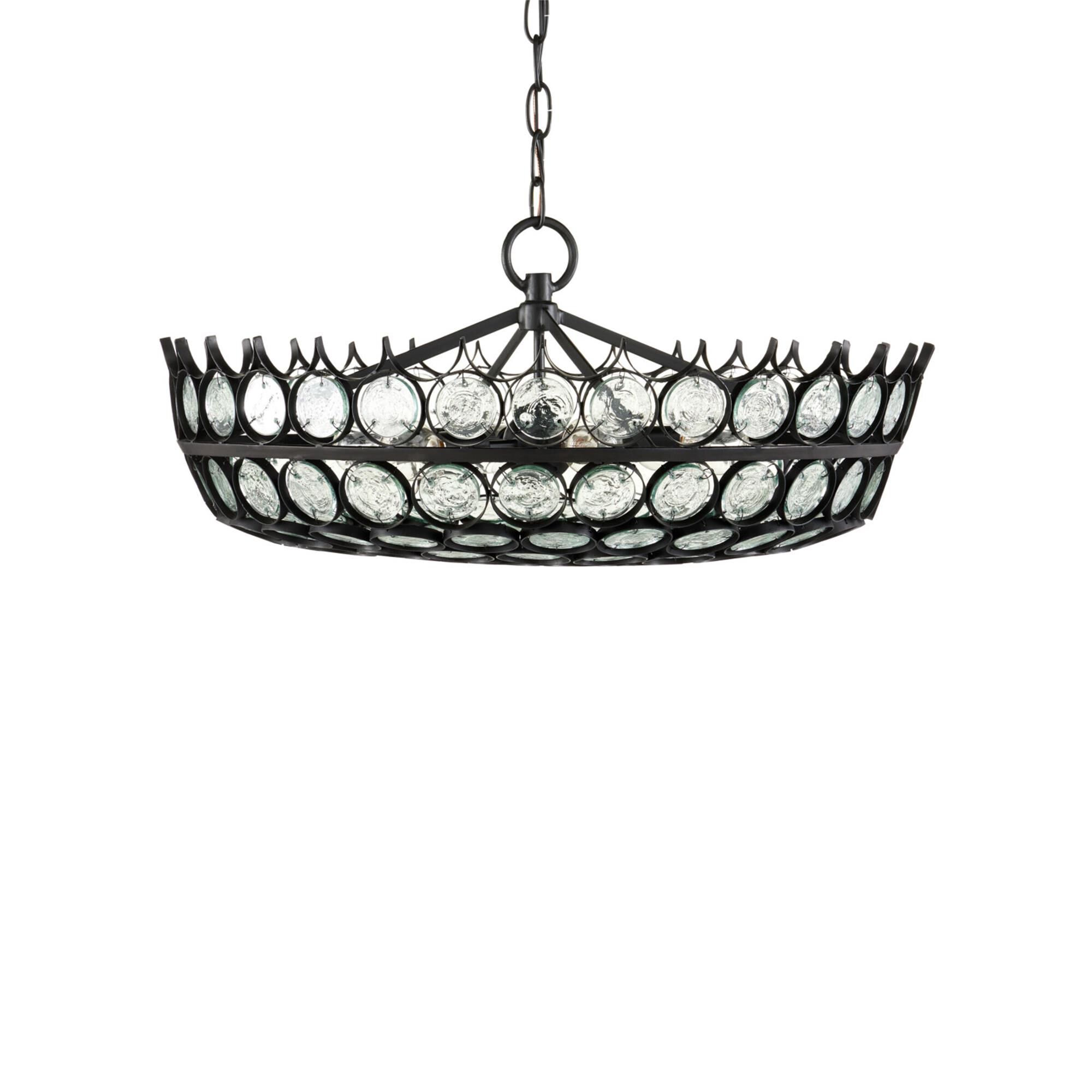 Bunny Williams Augustus 25 Inch 6 Light Chandelier,