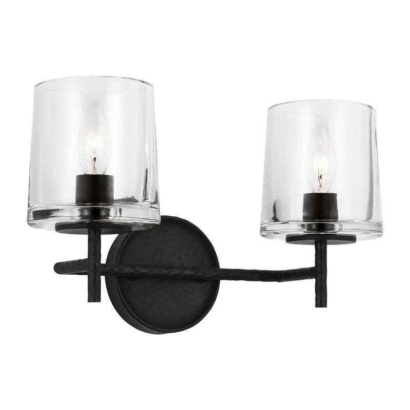 Ellen DeGeneres Marietta 14 Inch 2 Light Bath Vanity Light by Visual Comfort Studio