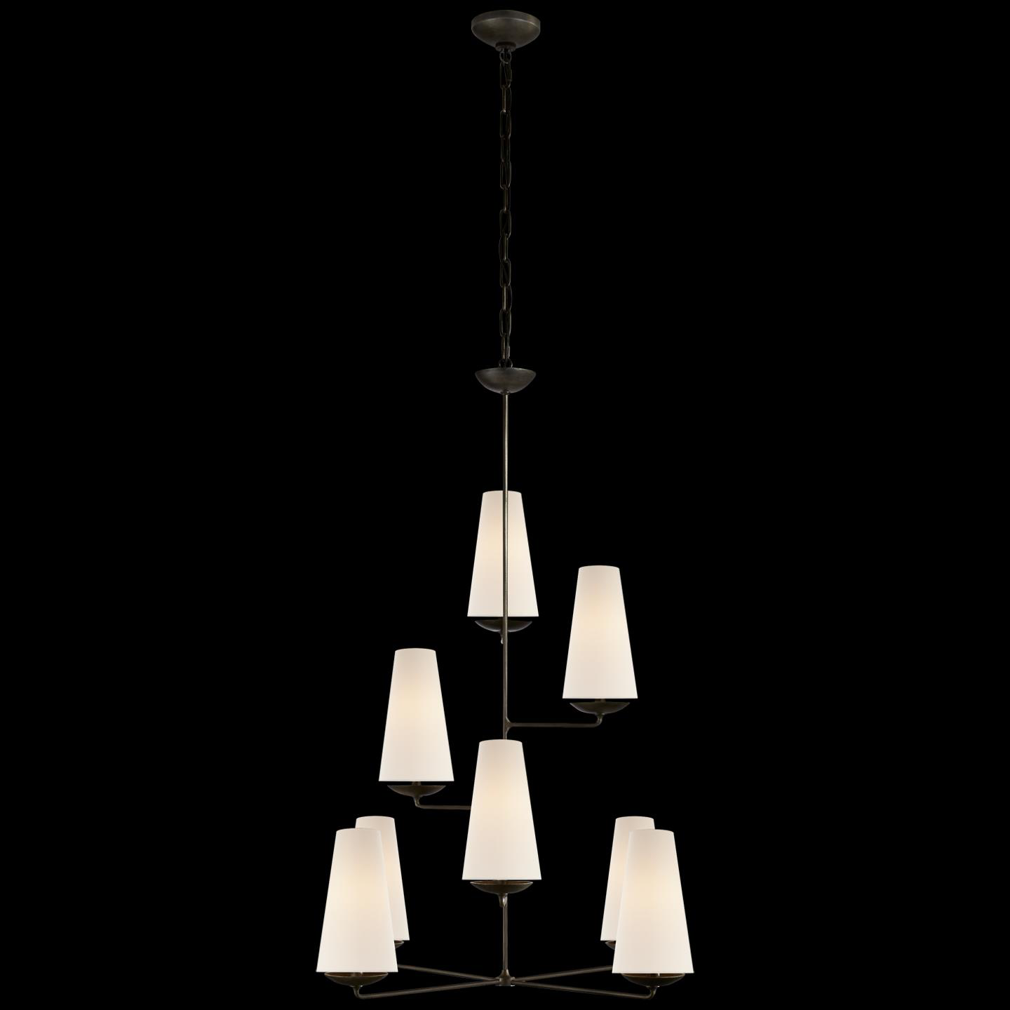 AERIN Fontaine 34 Inch 8 Light Chandelier by Visual Comfort Signature Collection