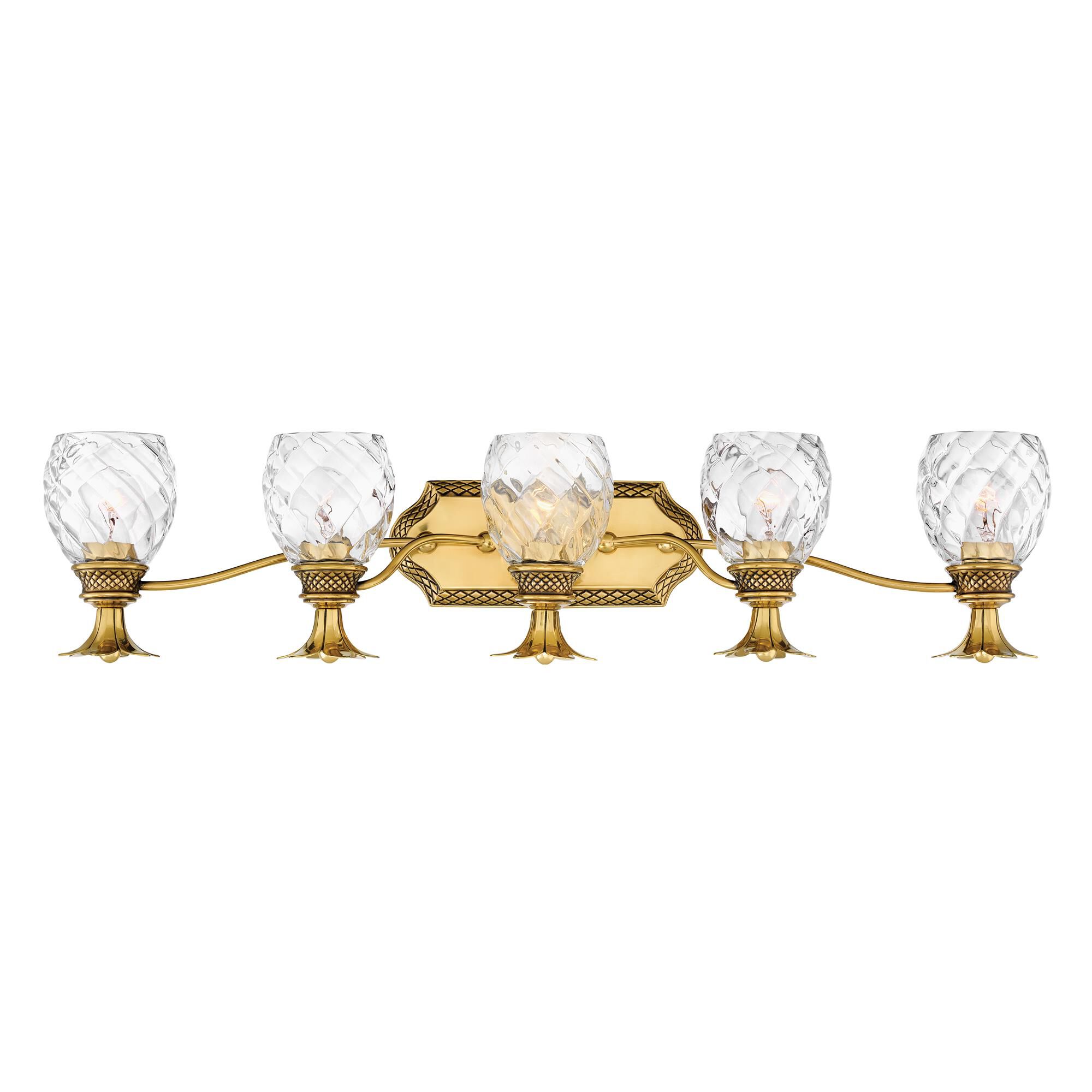 Plantation 37 Inch 5 Light Bath Vanity Light,