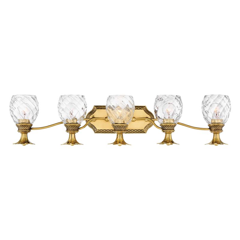 Plantation 37 Inch 5 Light Bath Vanity Light by Hinkley