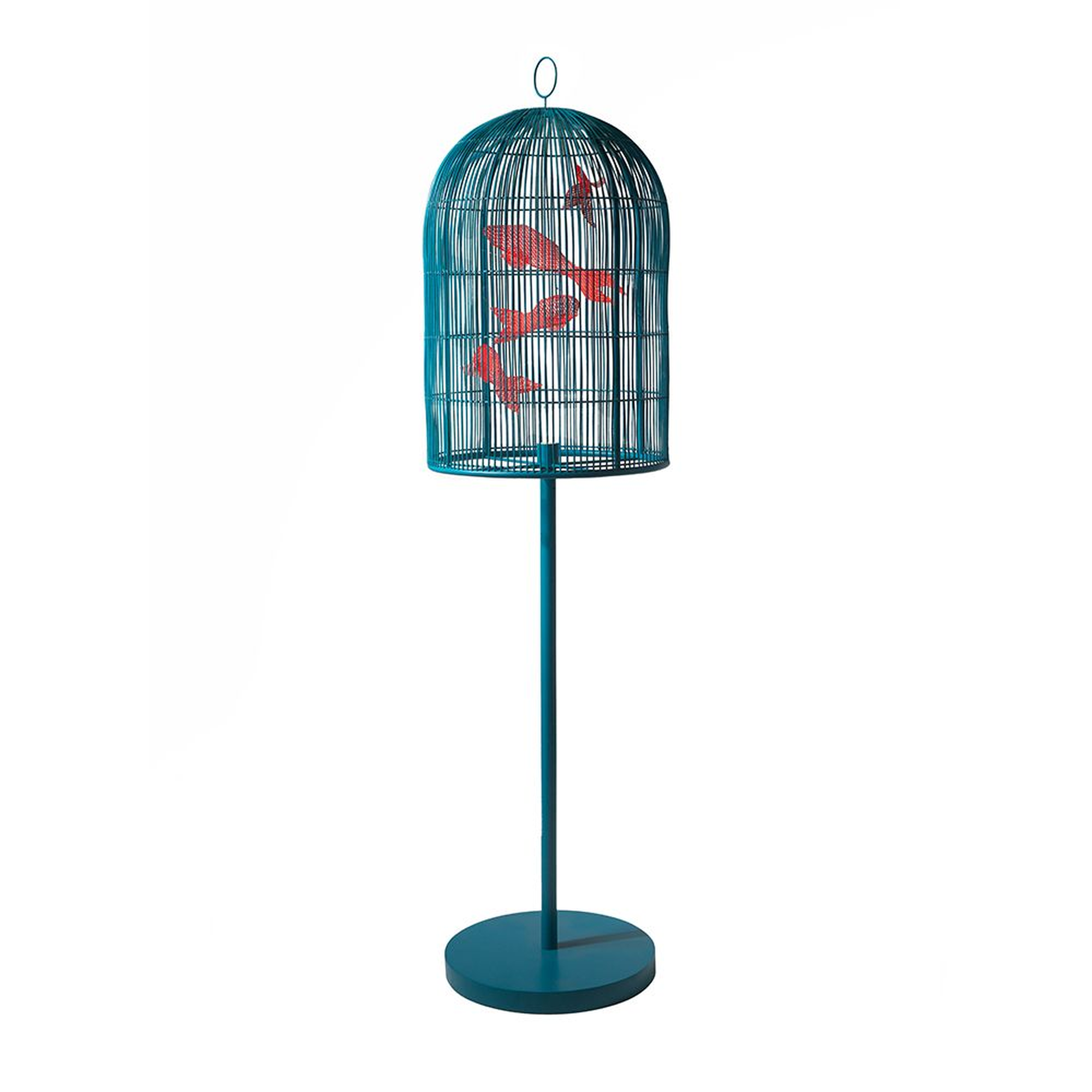 Fish Tales 94 Inch Floor Lamp,