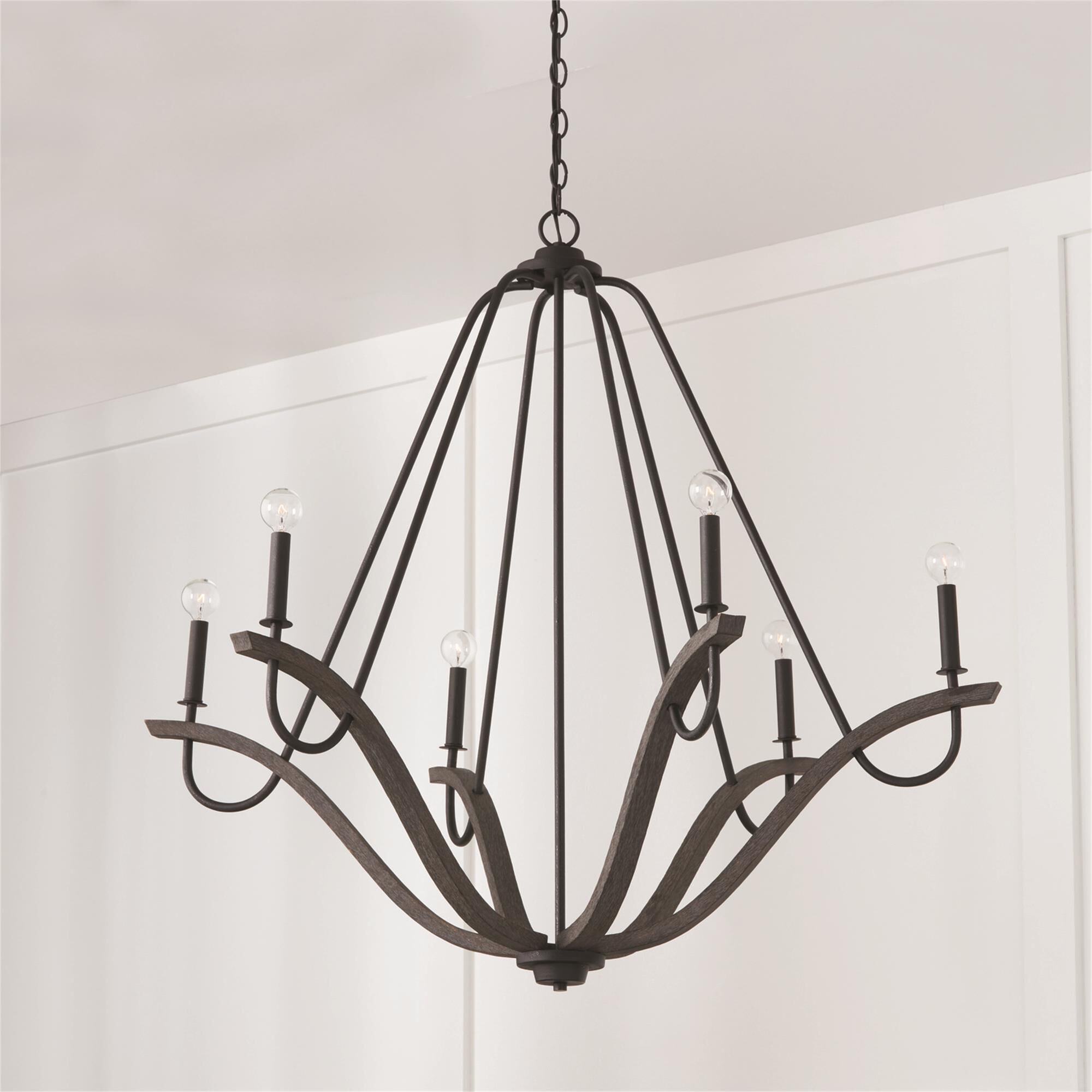 Shown in Carbon Grey and Black Iron finish