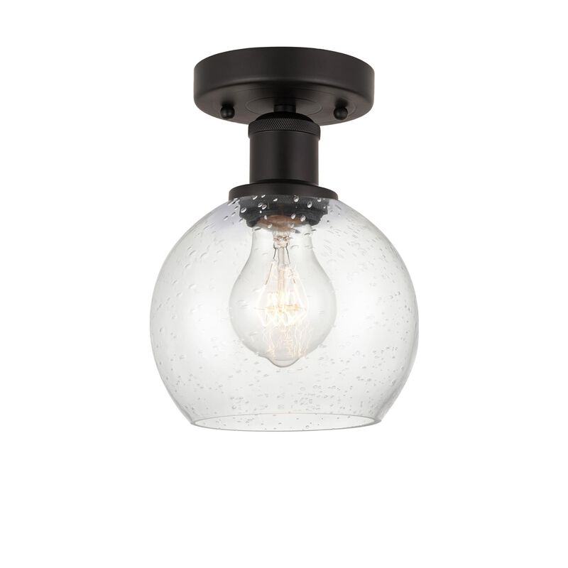 Bruno Marashlian Athens 6 Inch 1 Light Semi Flush Mount by Innovations Lighting