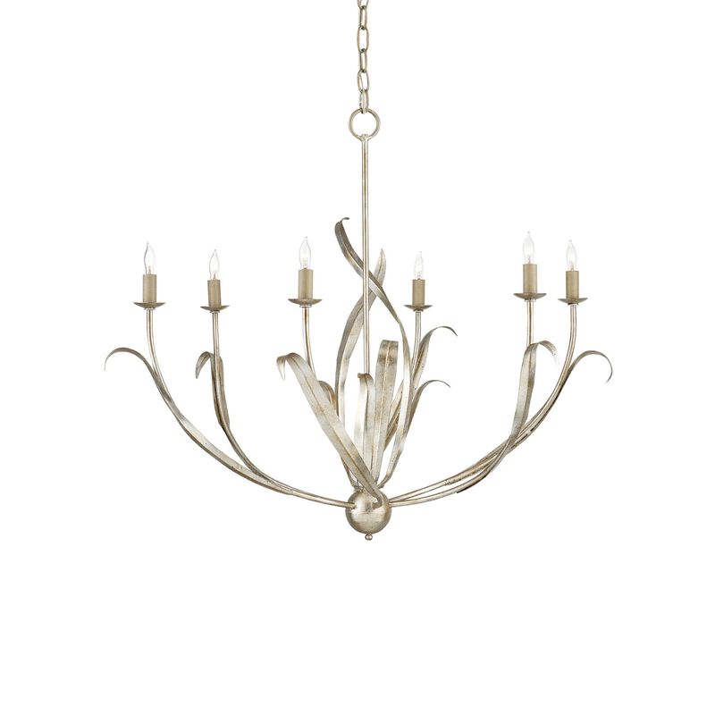 Menefee 32 Inch 6 Light Chandelier by Currey and Company