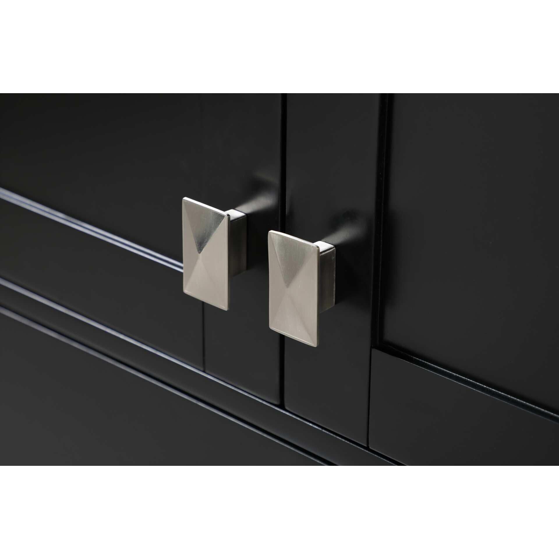 Shown in Black finish