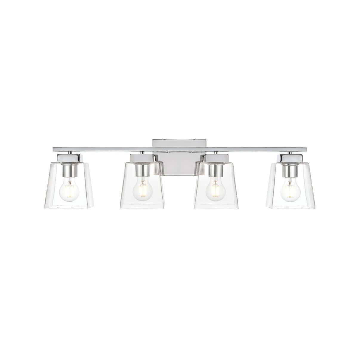 Merrick 32 Inch 4 Light Bath Vanity Light by Elegant Lighting