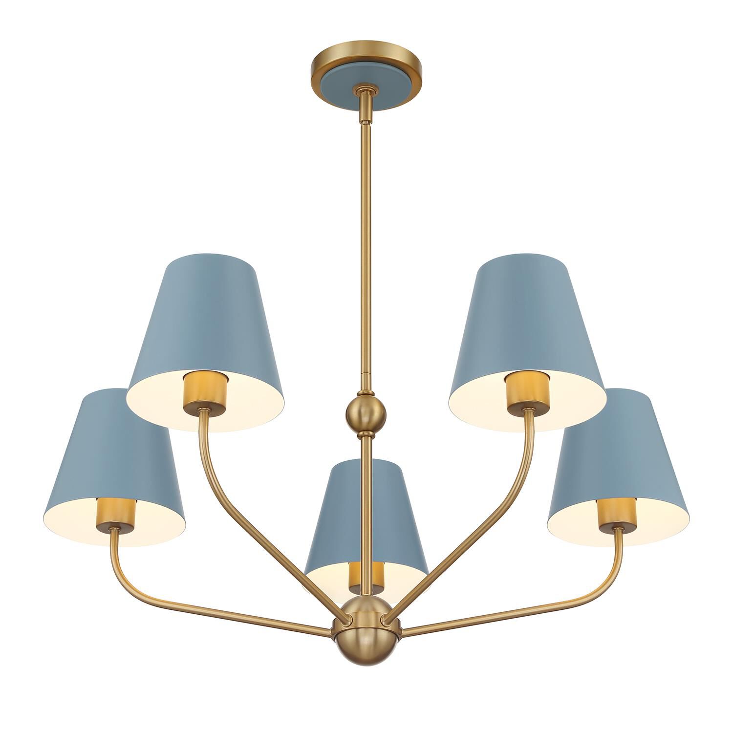 Xavier 28 Inch Chandelier by Crystorama