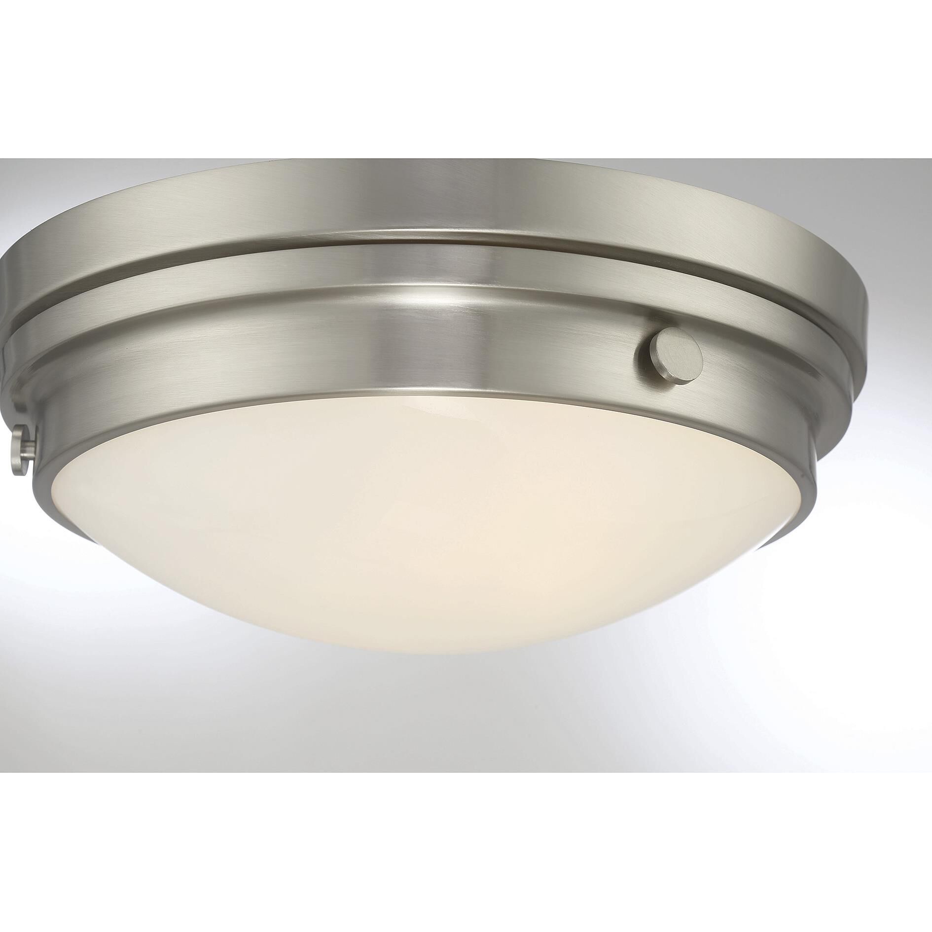 Lucerne 13 Inch 2 Light Flush Mount by Savoy House